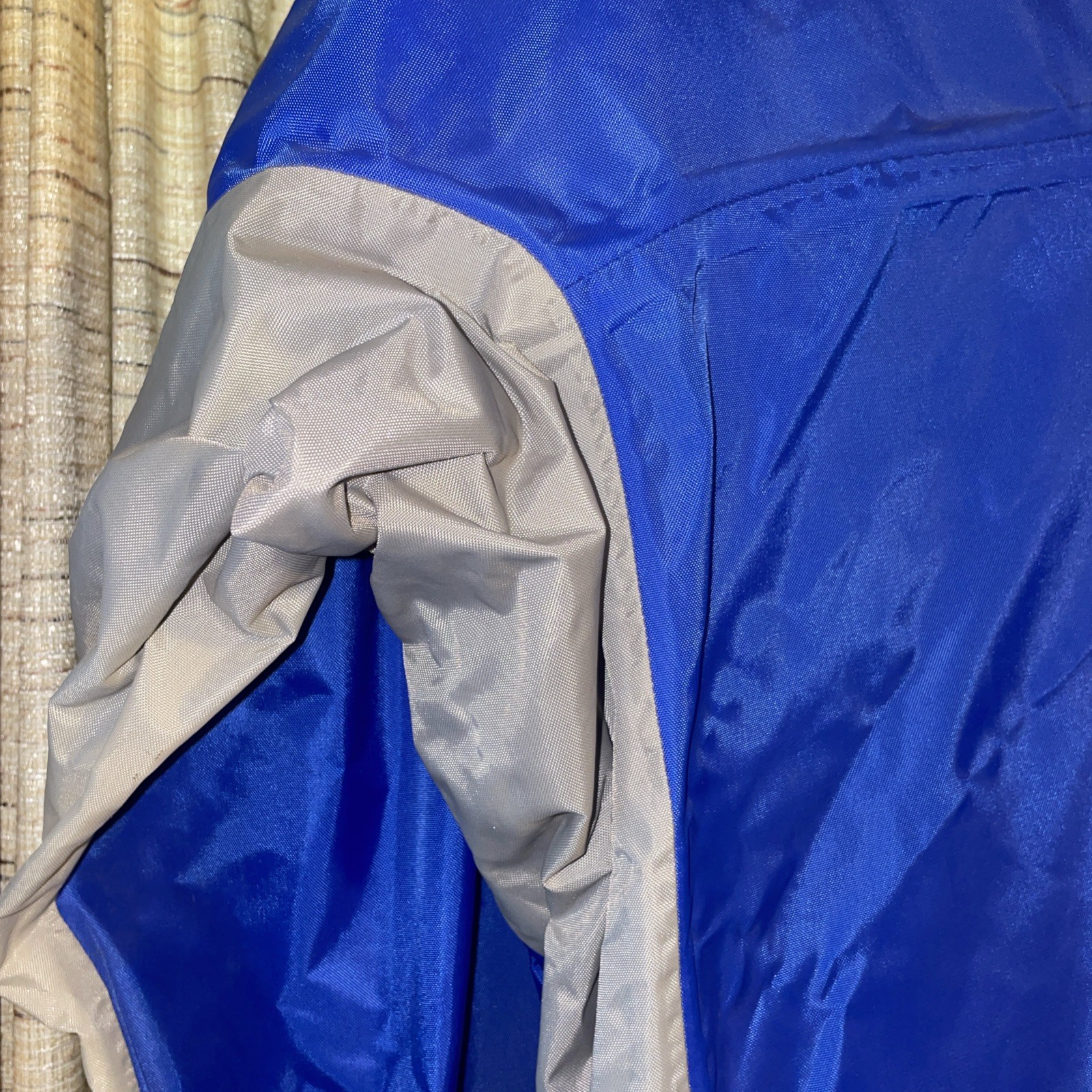 NRS Rio Large. Paddling Jacket Splash Top for Rafting Kayaking Blue Gray NOS