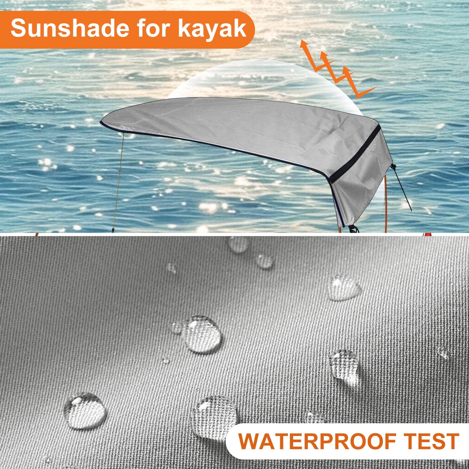 for KAYAK Shade Canopy, for KAYAK Boat Canoe Sun Shade For Single Person