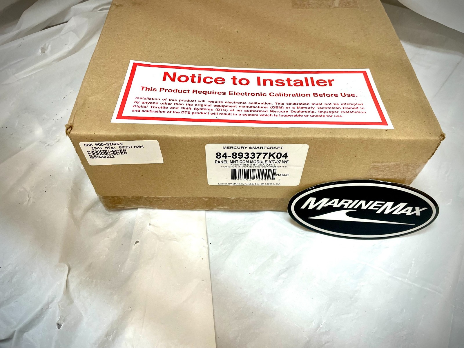 Mercury Command Module Panel Mount Kit – 84-893377K04 (NAP)