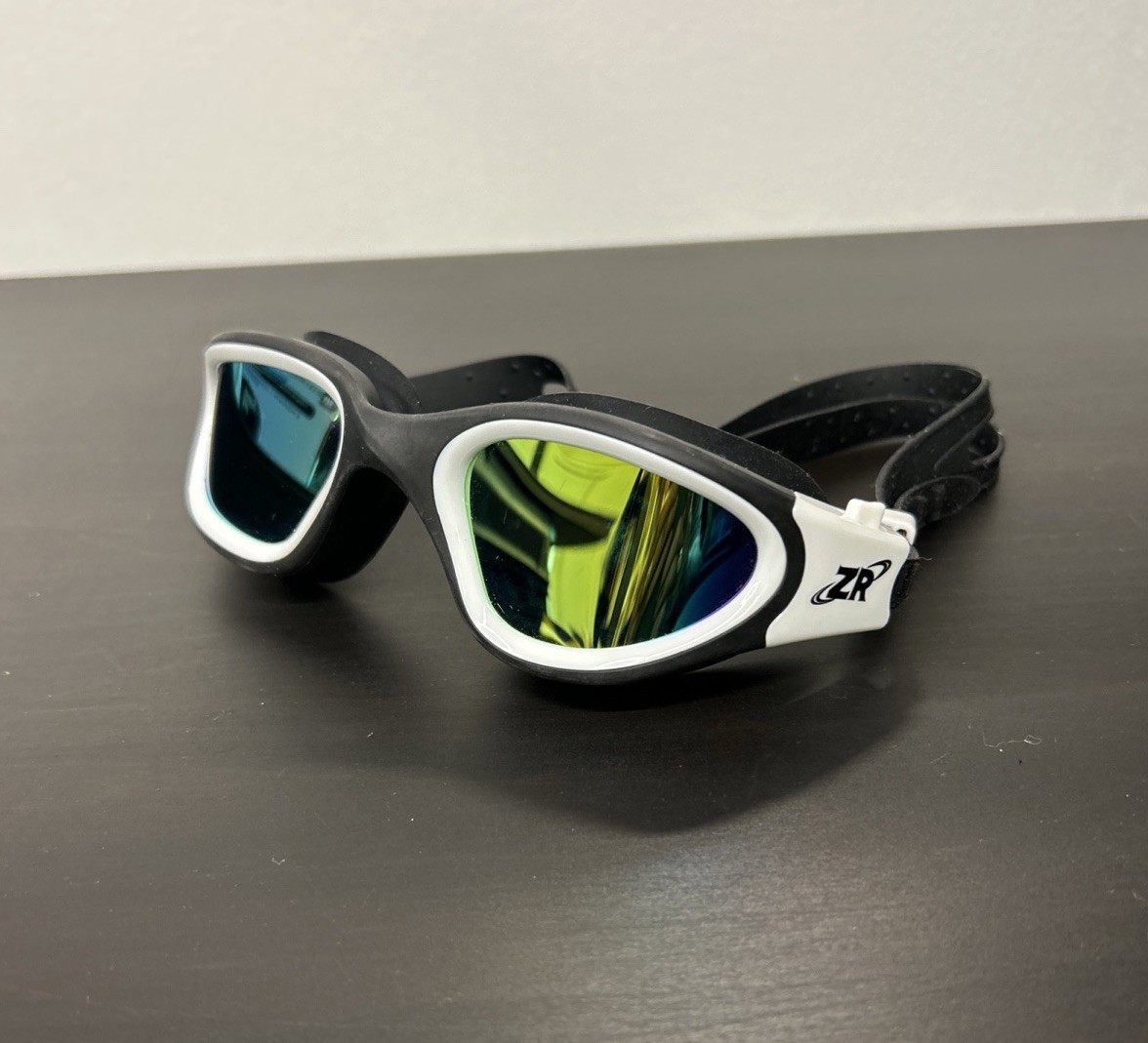 ZIONOR Swim Goggles, G1 Polarized Swimming Goggles Anti-Fog Open Box