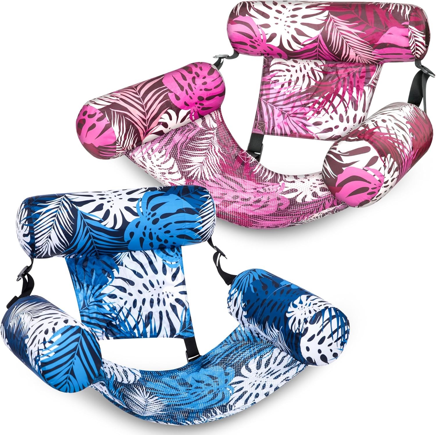 3/2 Packs Inflatable Pool Float Hammock Chairs Lounge Summer Water Fun US
