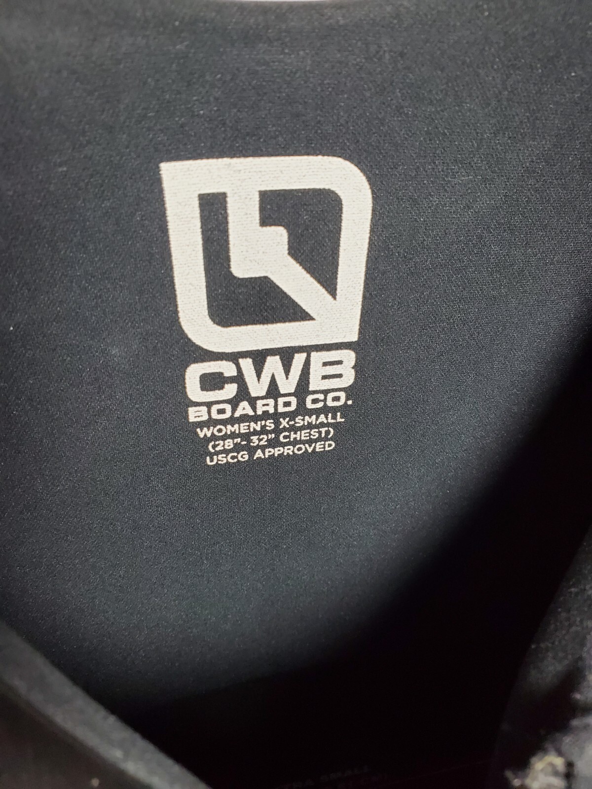 Womens CWB Connelly Classic Neoprene Vest Jacket Extra Small 28″-31″ Over 90 Lbs