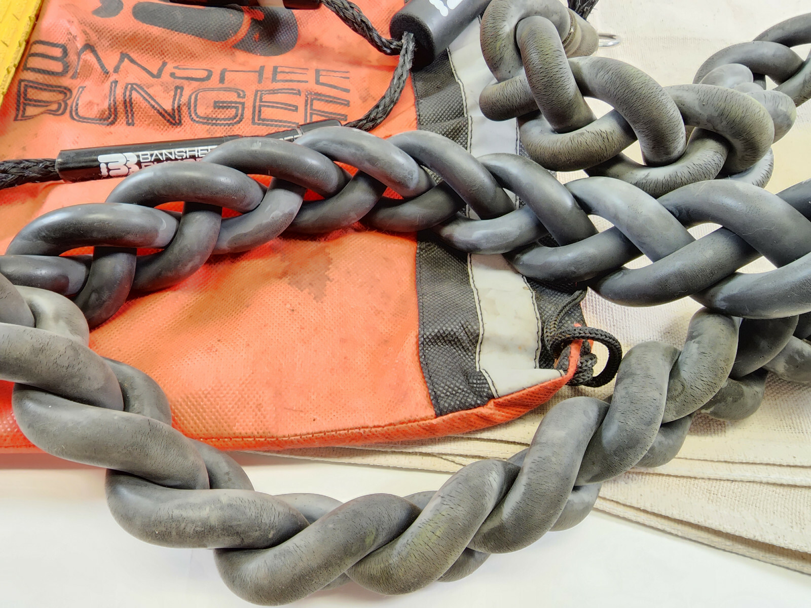 20′ Human Slingshot Banshee Bungee Original Cord Carry Snowboard Skimboard Snow