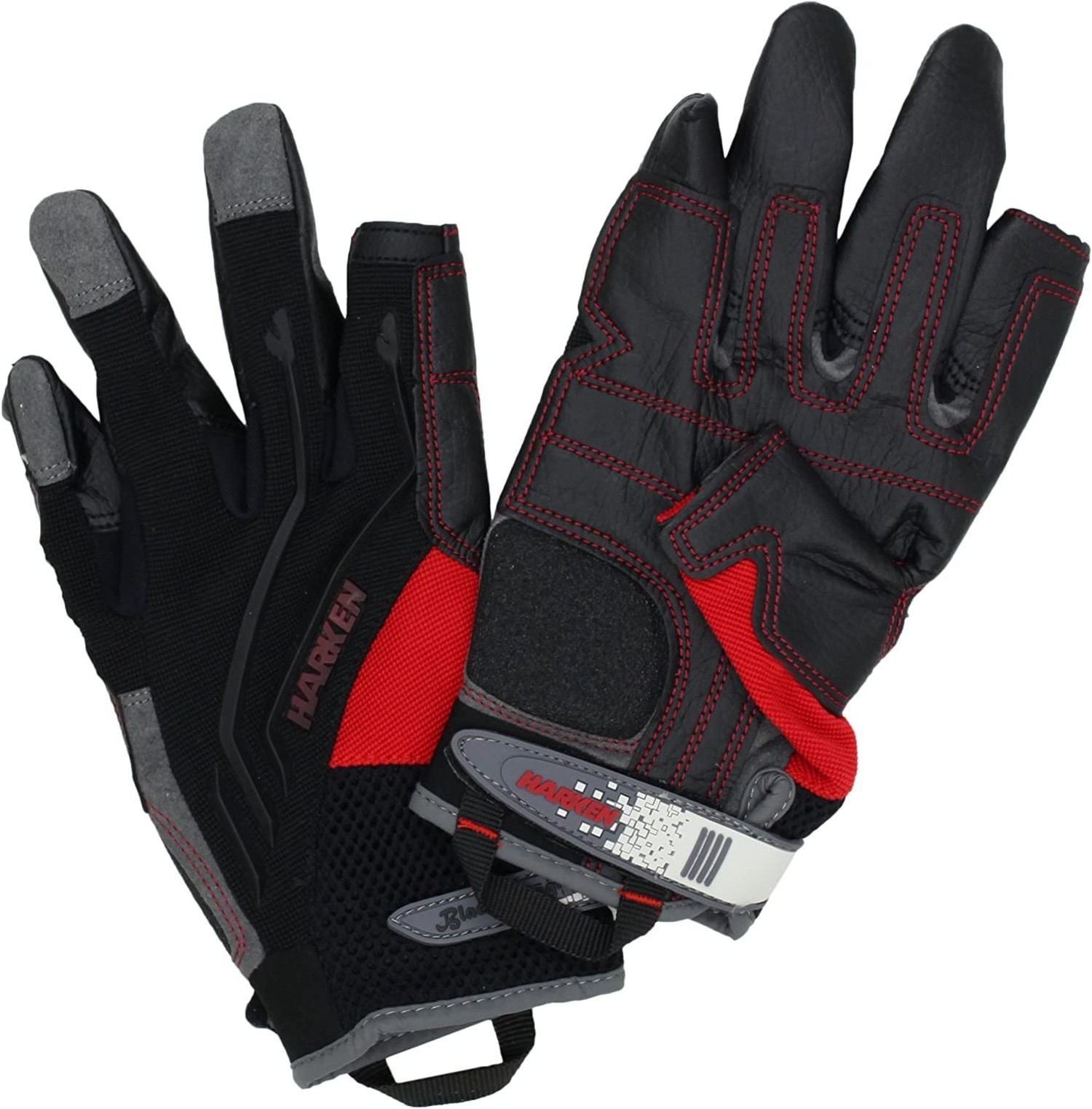 Harken Sport Men’s Full Finger Reflex Gloves Small Black