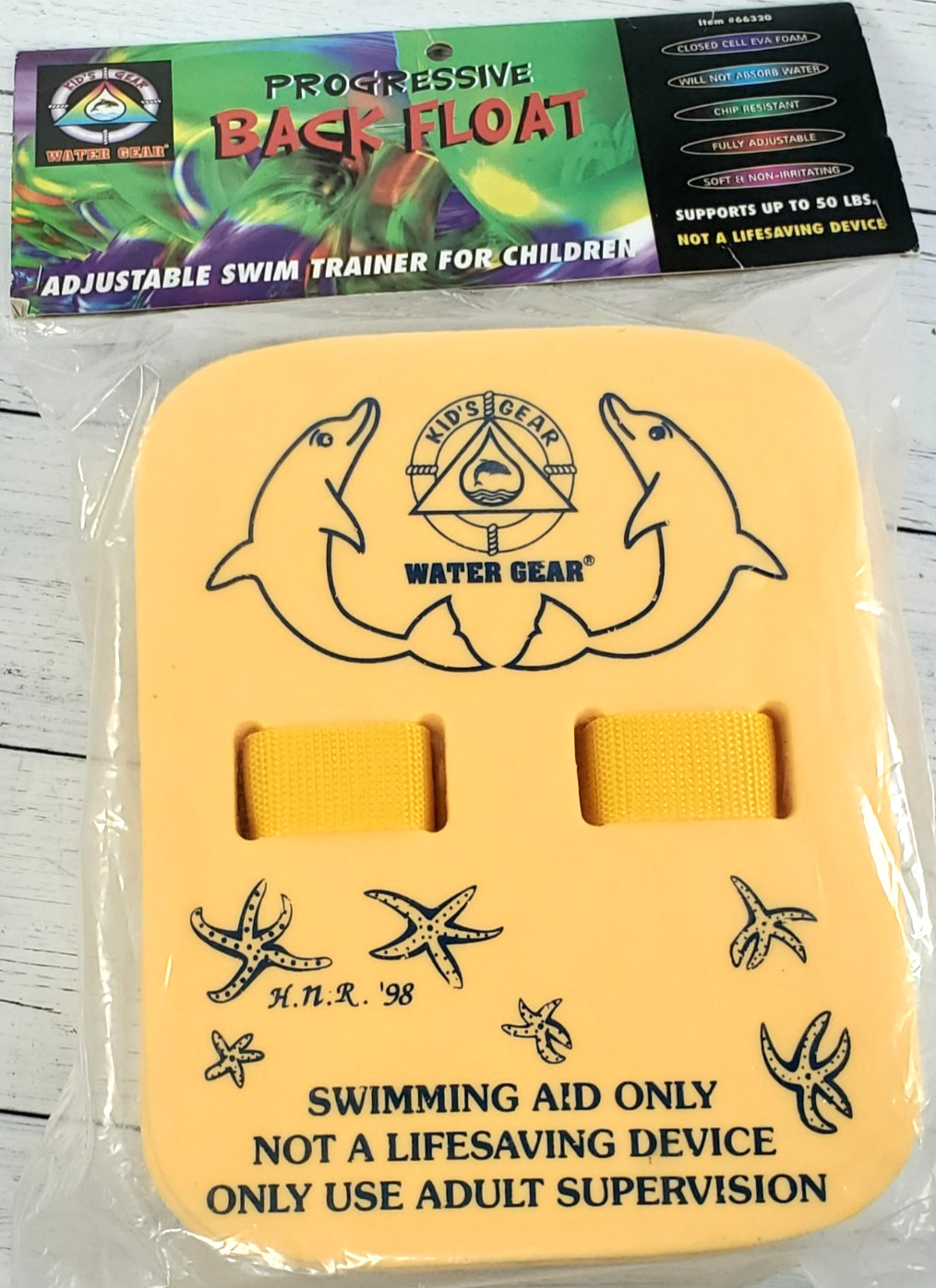 Adjustable Swim-Trainer Kid’s Gear WATER GEAR Progressive Back Float (66230)