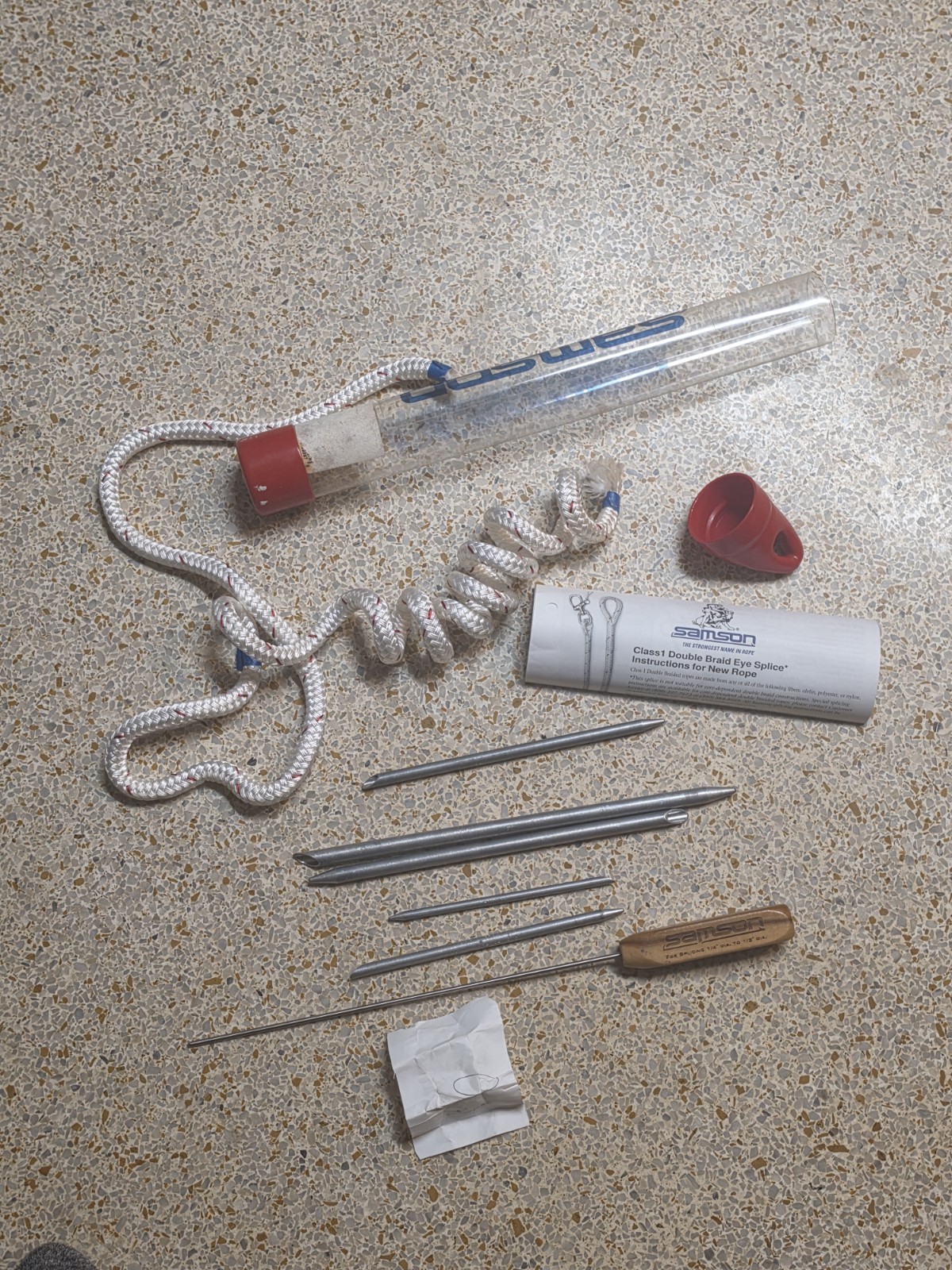 Samson Rope Splicing Kit Class1 Double Braid Eye Splice