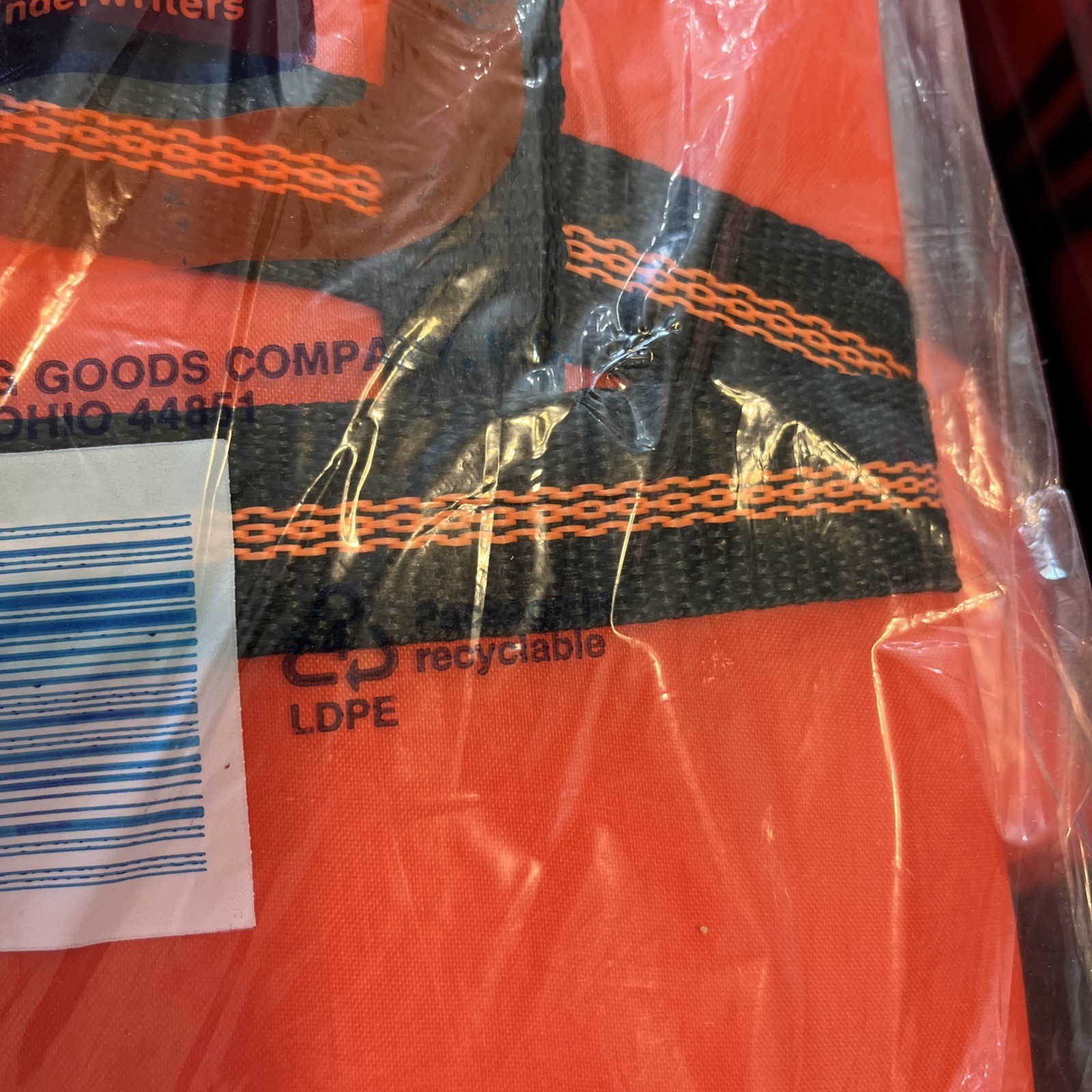 Adult’s Kent Buoyant Life Vest Over 90 lbs Neon Orange TYPE 2-P.F.D USA (4)
