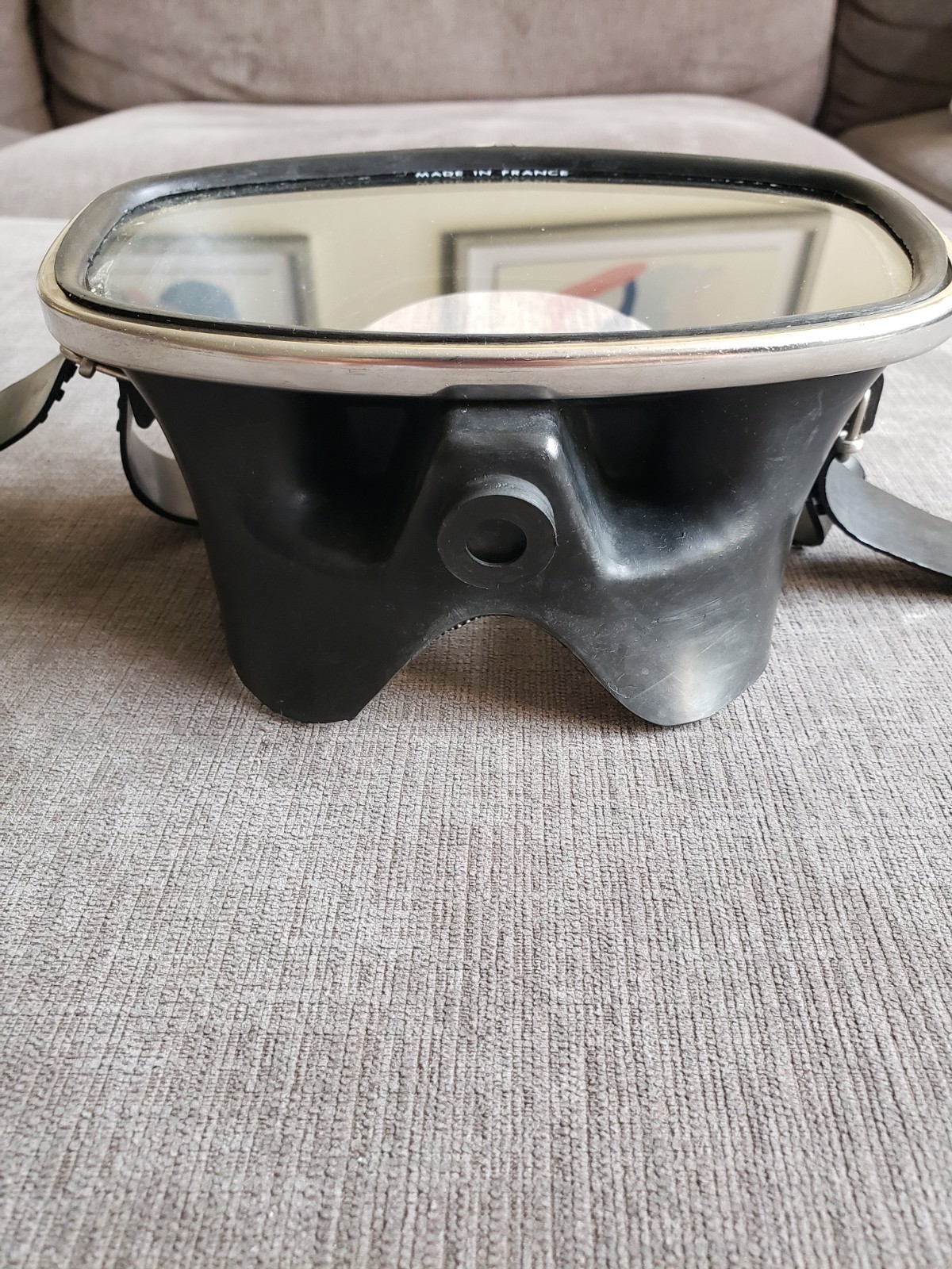 Vinatge GYMNOT Nautica Scuba Snorkeling Mask – Made In France – GREAT COND!