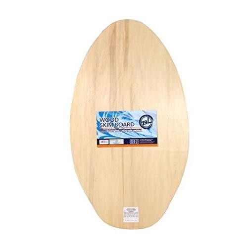 35 to 41 inch Deluxe Wood SkimBoards w/ EVA Traction Grip 35 inch Surf Shark TE