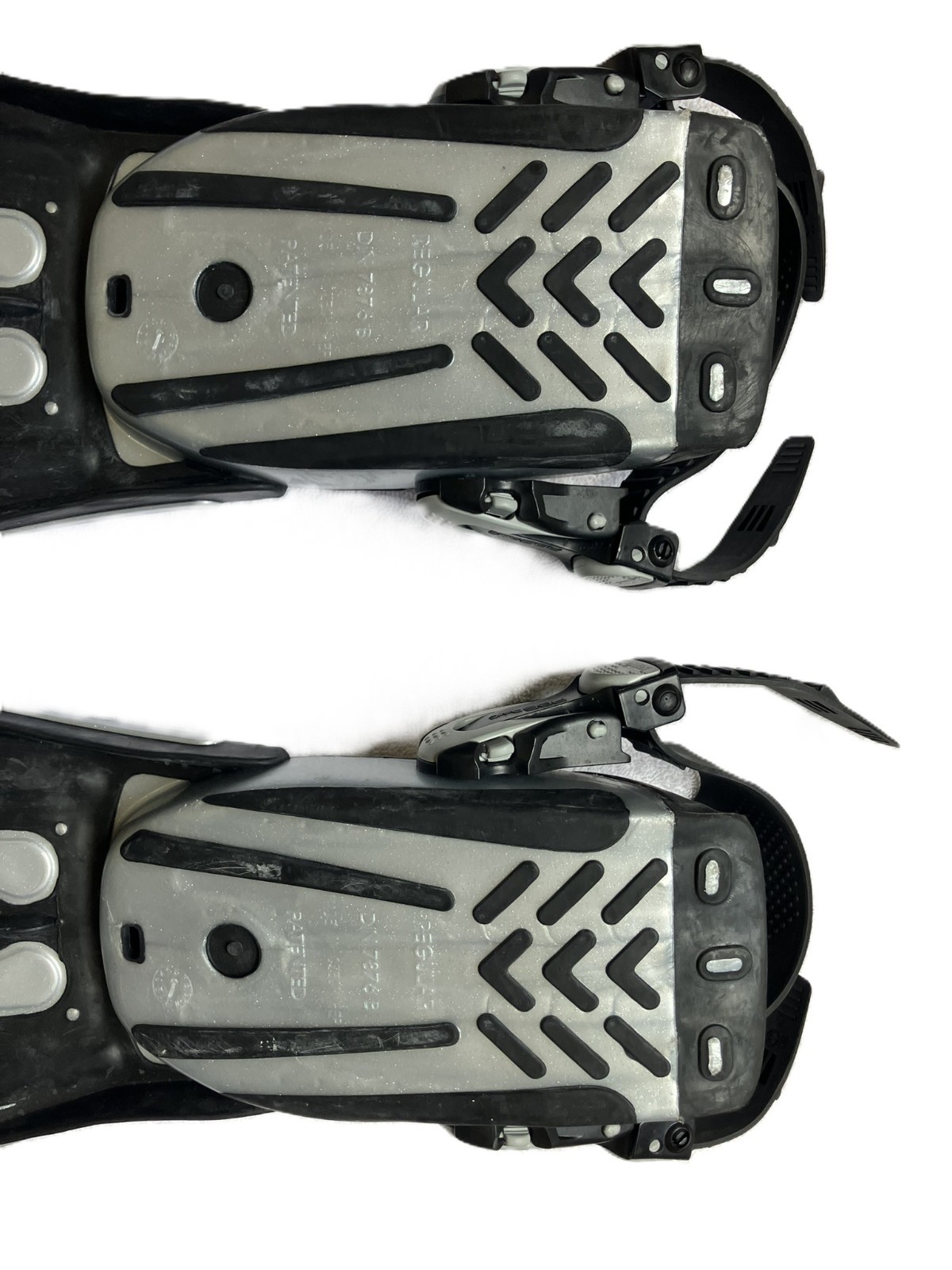 Mares Volo Power Open Heel Scuba Fins Black Silver Size Regular