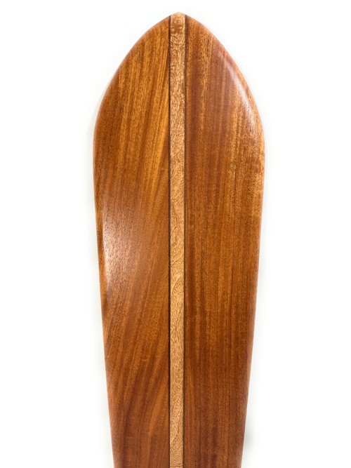 Premium Alaia Koa Surfboard 35 inch X 10 inch with Inlays Vintage Replica | #koa