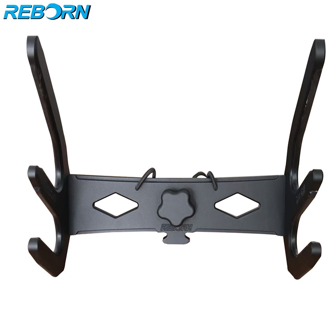 Reborn 2025 Pro2 Quick Release Surf/Wakeboard Combo Rack Sandblasting Matt Black