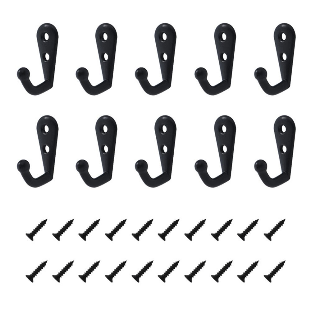 Bronze Silver Gold and Black Retro Coat Hooks for Various Decor Styles