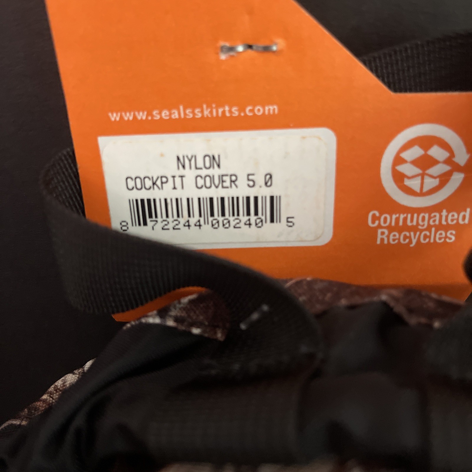 New – Seals – Nylon Cockpit Cover 5.0 – Camouflage – Made In USA