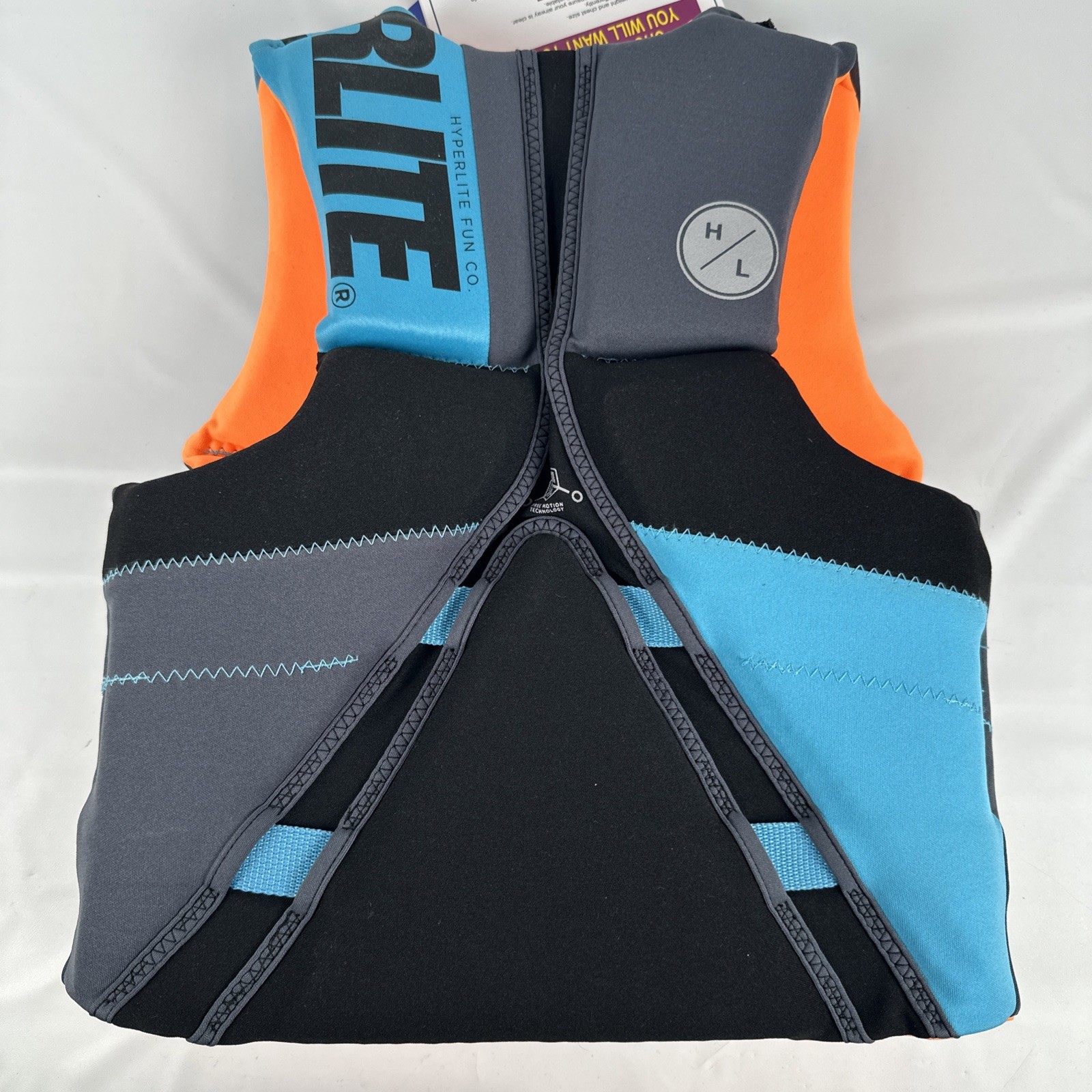 Hyperlite Youth Life Vest, USCG Approved (55-88 lbs) Blue Black