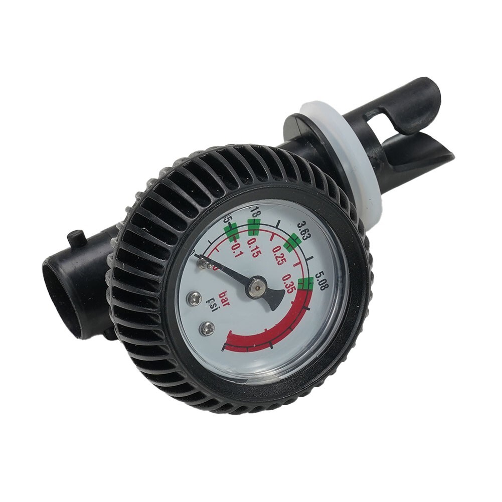 Compact Air Valve Pressure Gauge Accurate Readings Easy Transportation