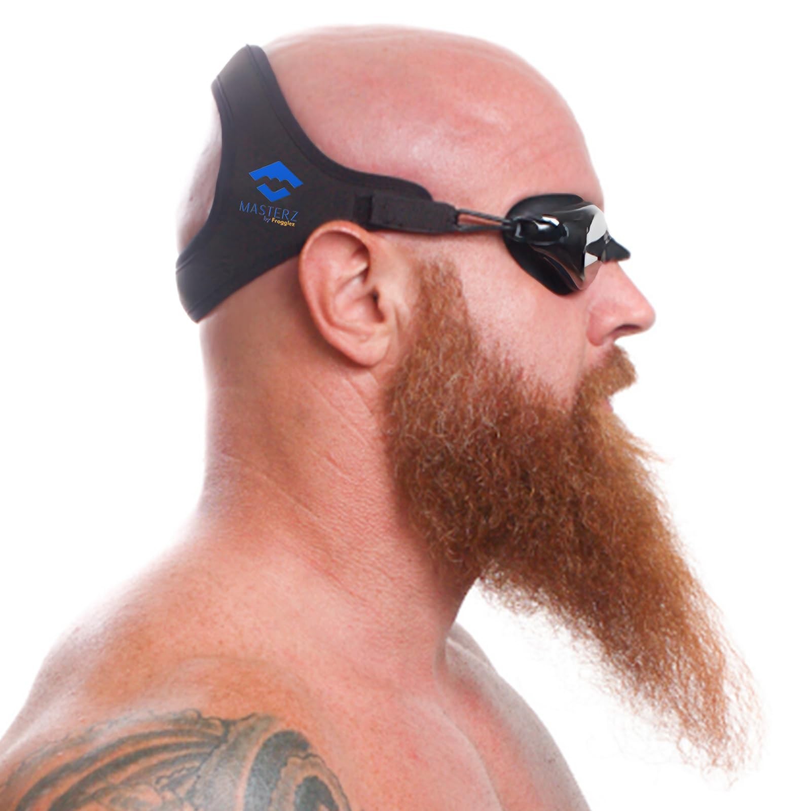 Masterz Swim Goggles for Adults & Teens, Anti Fog Mirrored Goggles
