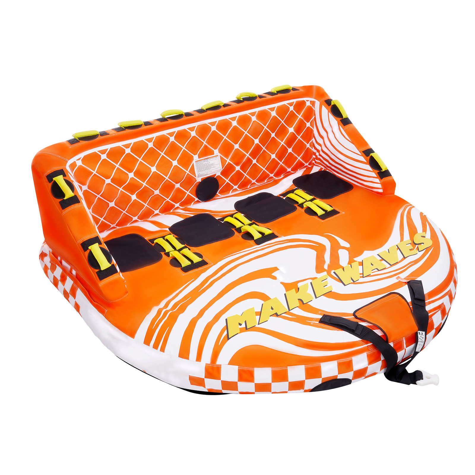 Towable Tube for Boating 1-4 Riders Boating Tubes Towable Water Sport