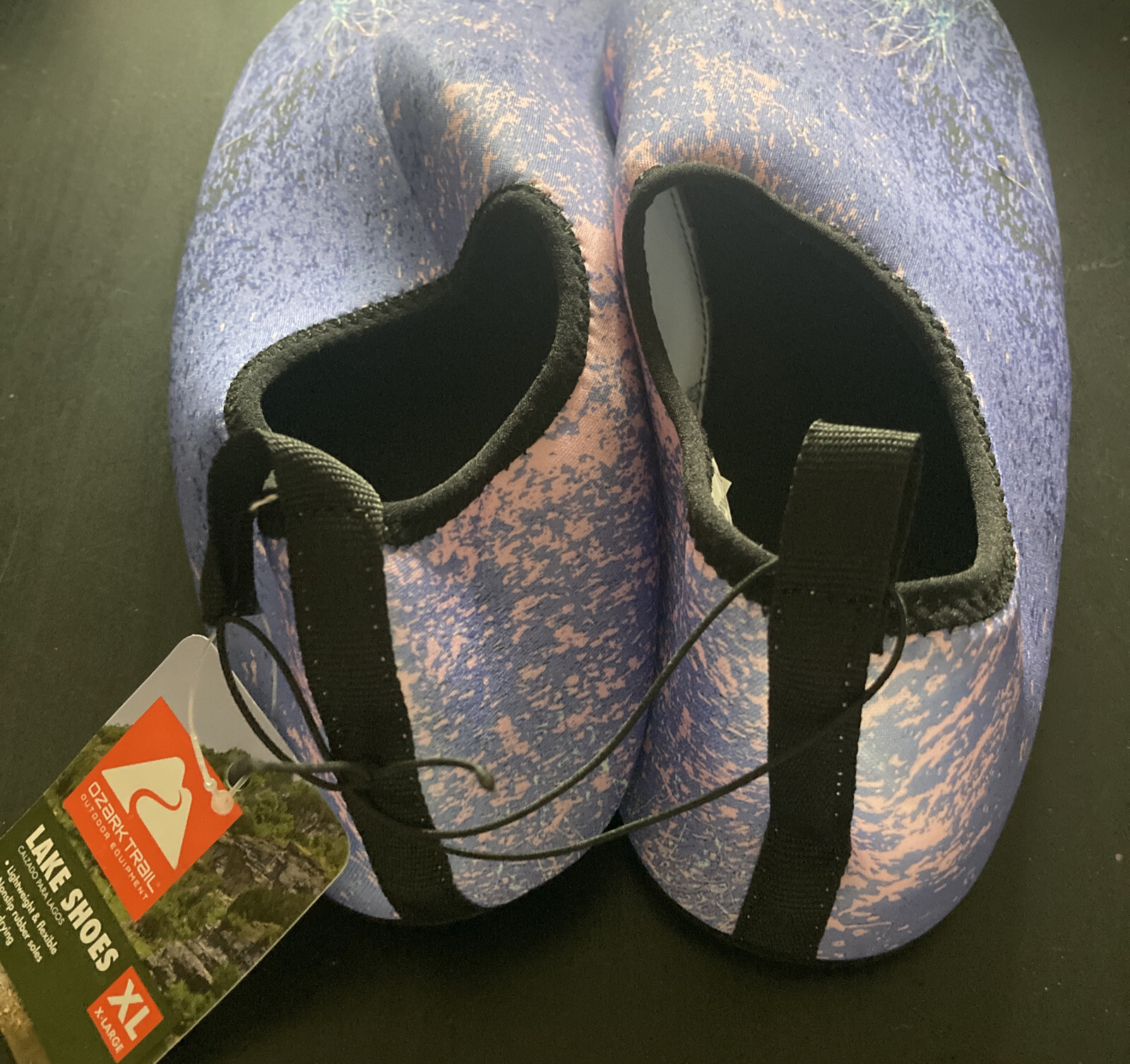 Ozark Trail Flexible Water Lake Shoes, Unisex XL Size 13-14, Purple NWT