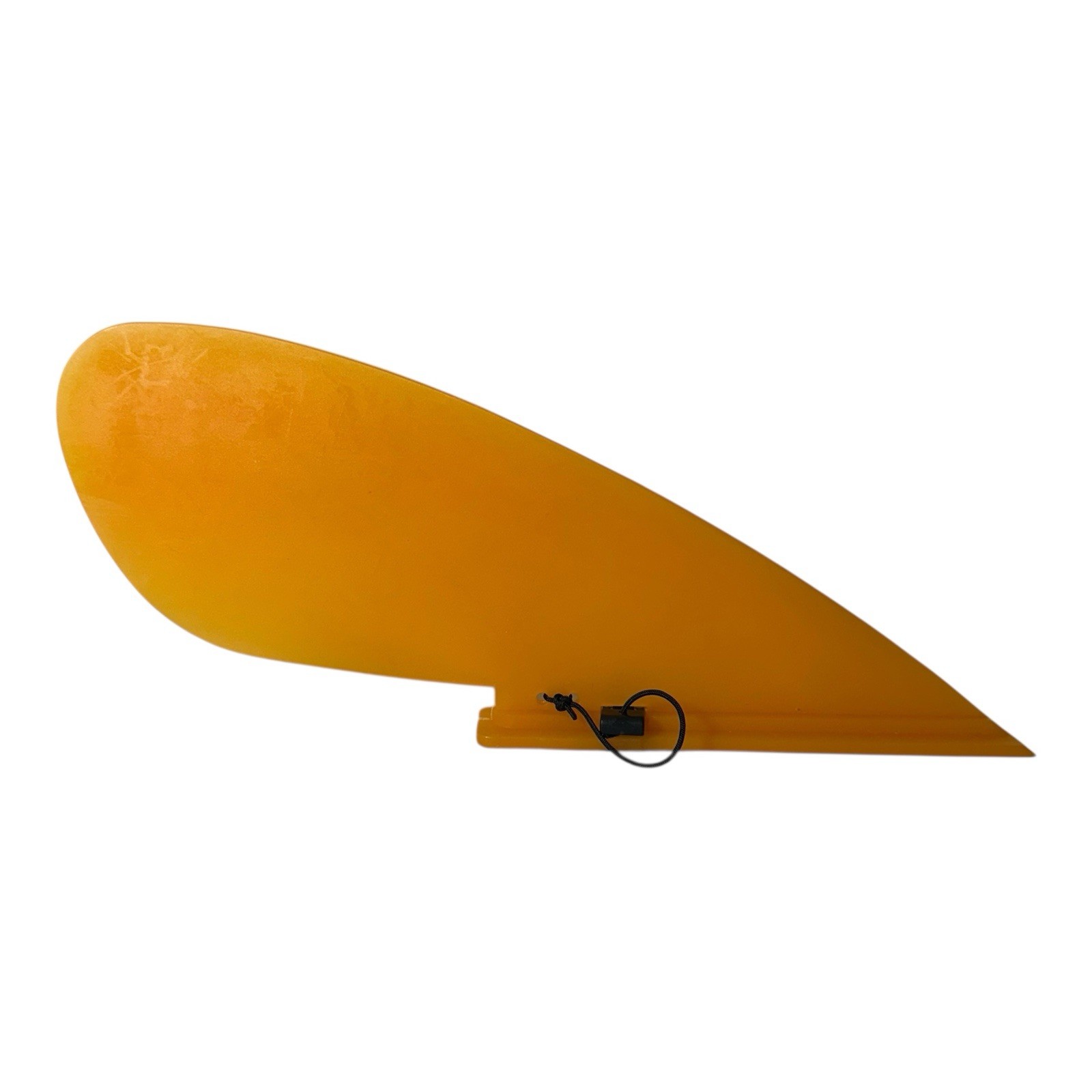 Stand Up Paddleboard Fin – Translucent Orange | Slide-In Mount with Clip