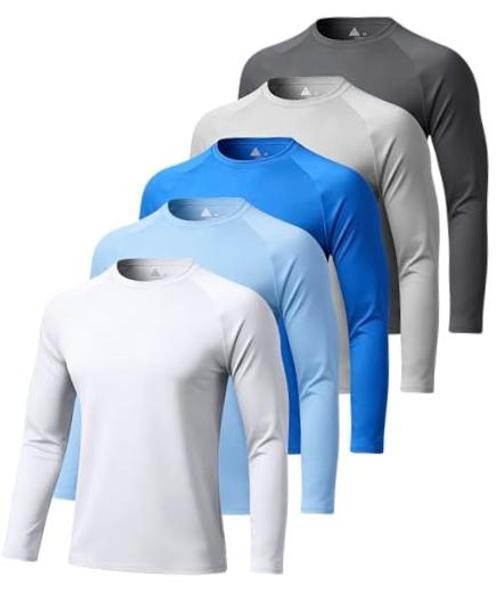5 Pack Long X-Large 5 Pack-light Blue/White/Light Grey/Sky Blue/Dark Grey