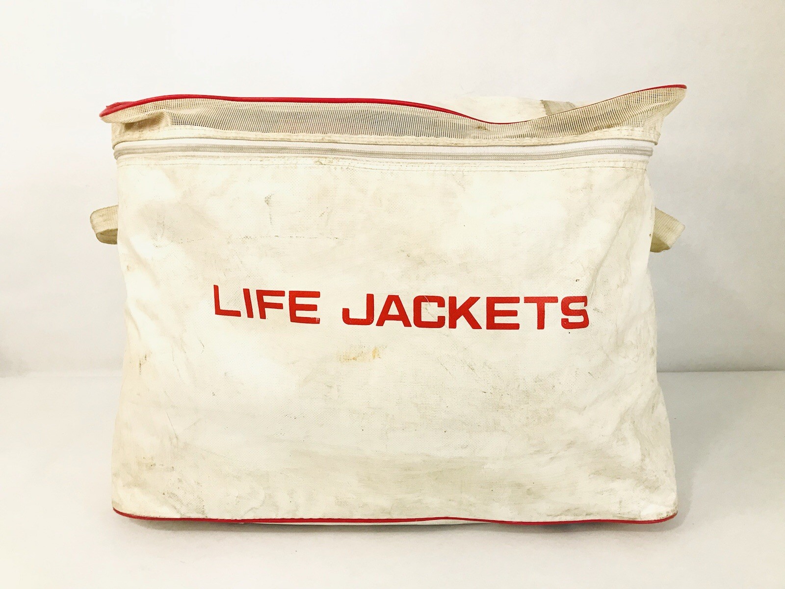 Rare Vintage Adult Life Jackets Lot Of 5 With Case Orange Type II