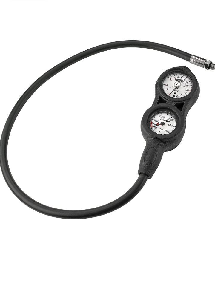 Dacor Pacer Plus X6 Regulator Set with Octopus Gauge Compass Bag Dive Kit