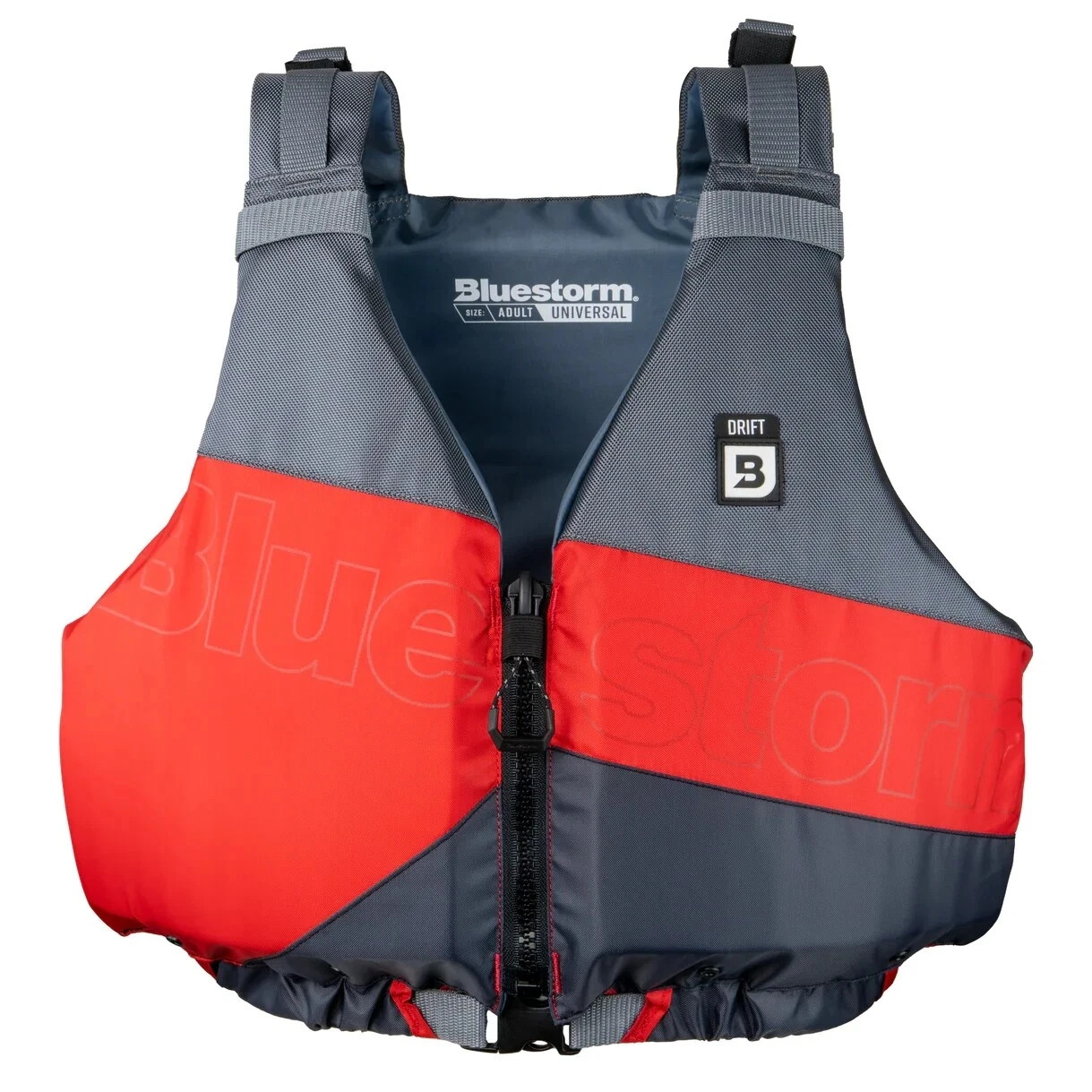 Bluestorm KINETIC Kayak Life Jacket Fishing Angler Vest Type III PFD, Nitro Red