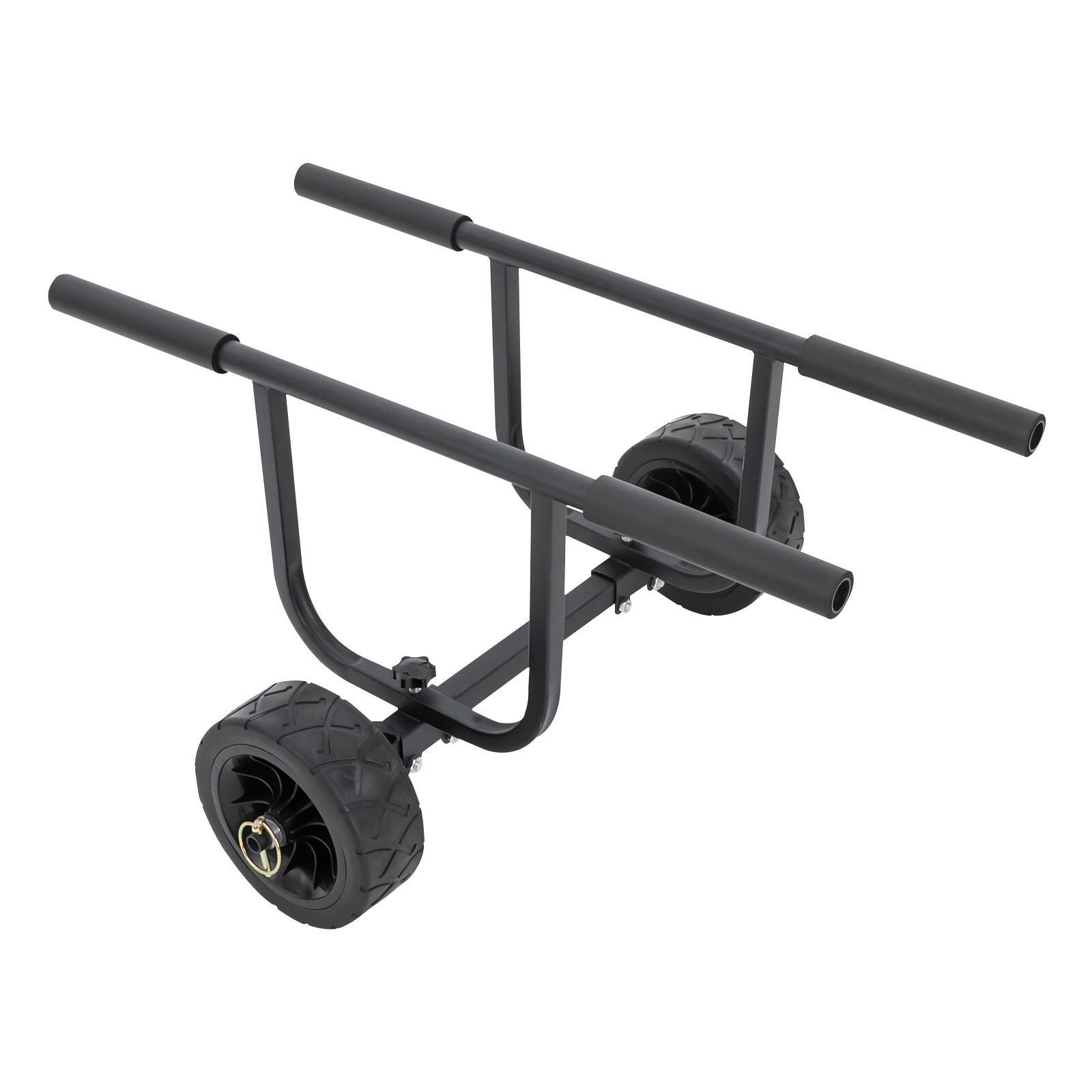 220lbs Kayak Canoe Boat Carrier Dolly Trailer Trolley Transport Cart w/Wheel