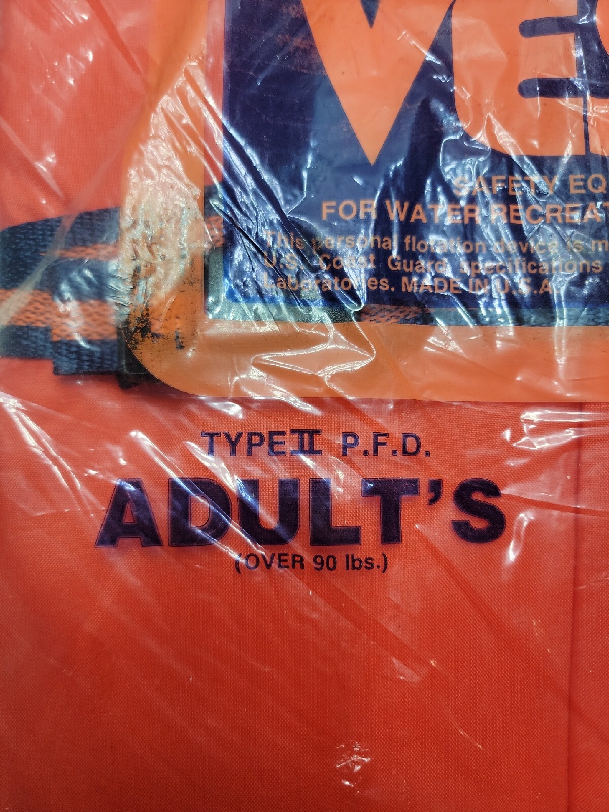 Adult’s Kent Buoyant Life Vests Over 90 lbs , TYPE 2-P.F.D- Made In USA.