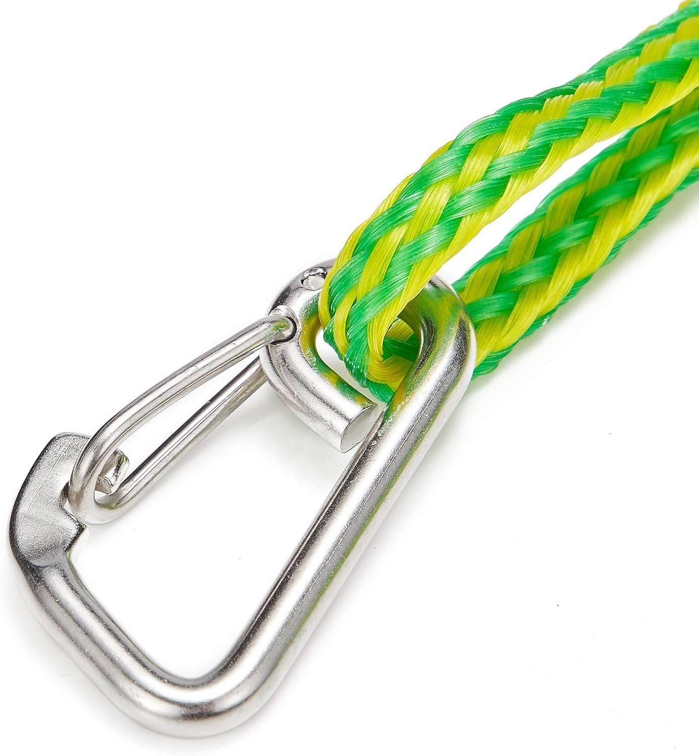 MOOCY Marine-Grade Heavy Duty Float Rope – High Visibility Rope with 316 Stainle