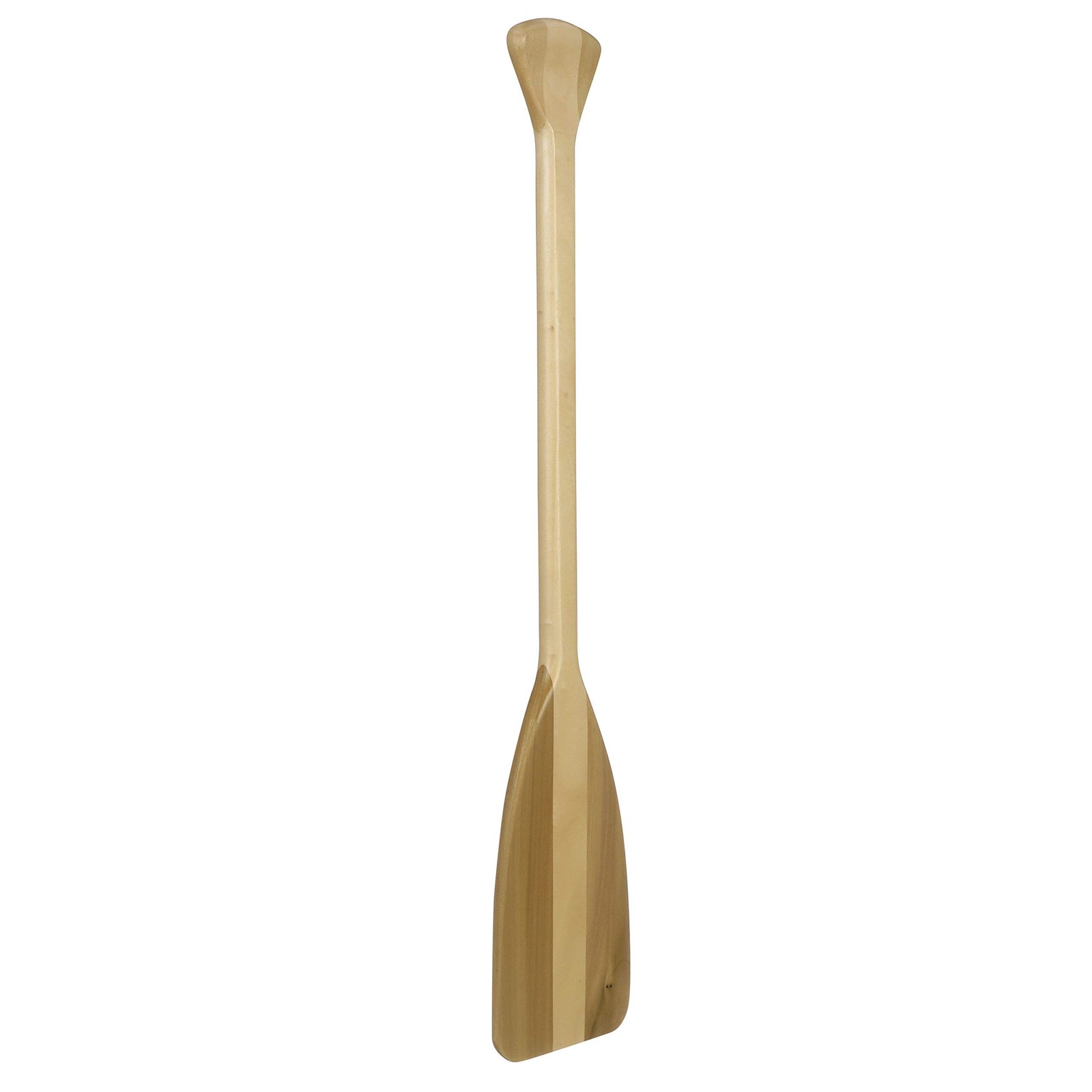 30in Wooden Canoe Paddle Ergonomic Grip Premium Marine Wood Boat Oar 2.5 FT, New