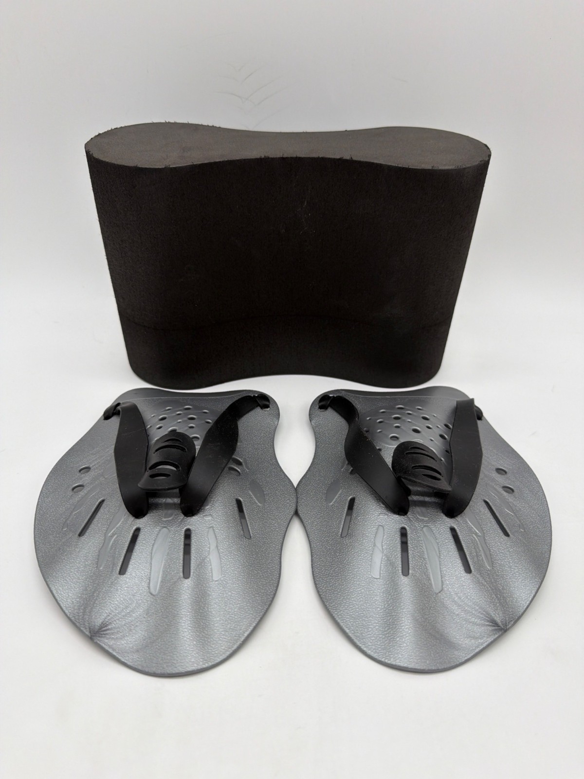 Motionchic 3-Piece Swim Training Equipment Kit For Adults Gray/Black