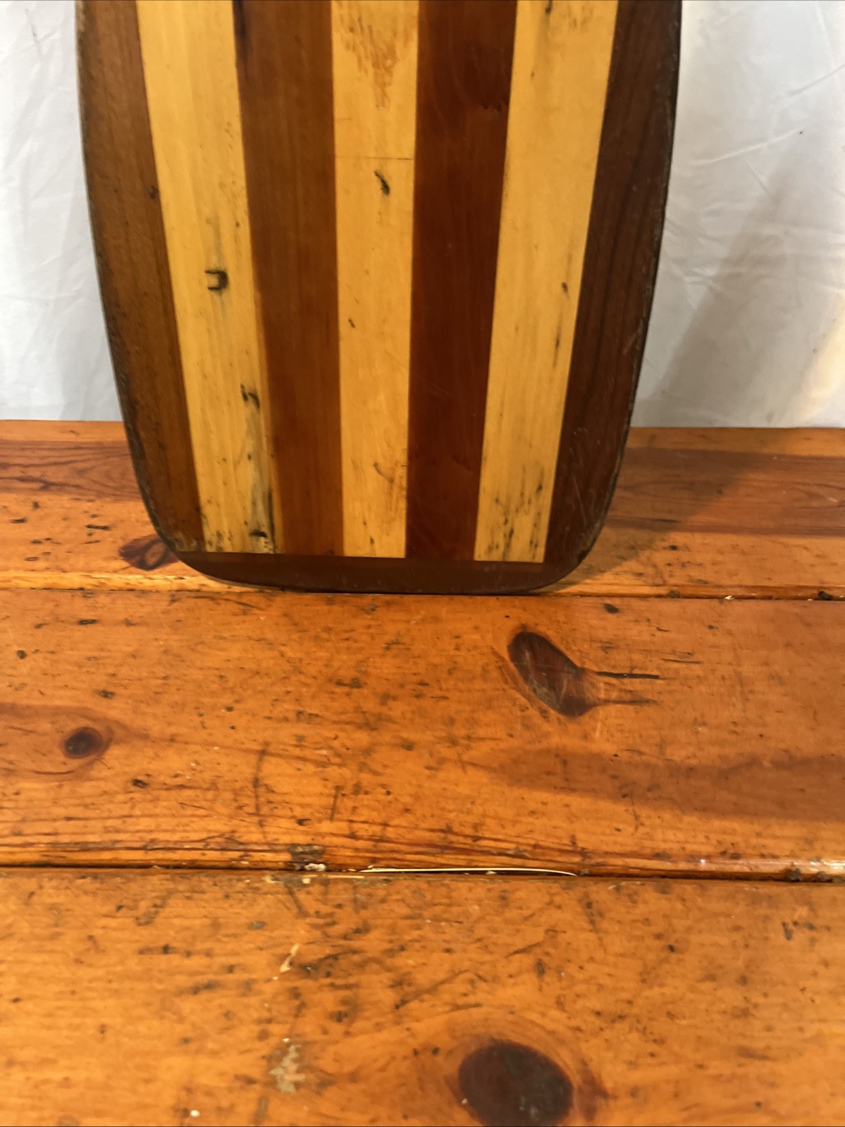 52” Voyageur Wood Canoe Paddle — Made In Canada — Good Condition Well Made