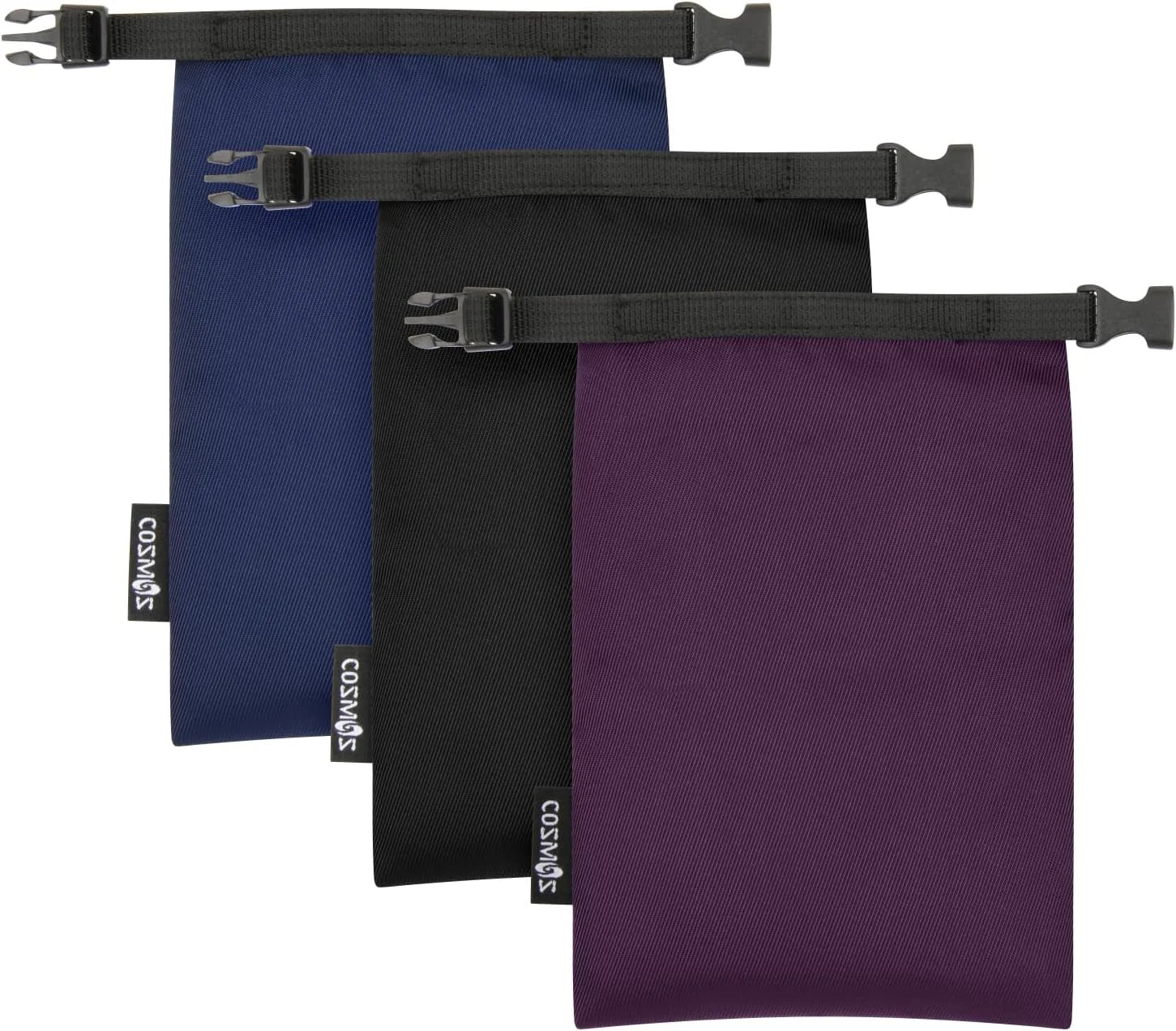 Cosmos 3 Pcs Waterproof Dry Bag, Mini Waterproof Pouch Portable Dry Sacks Small