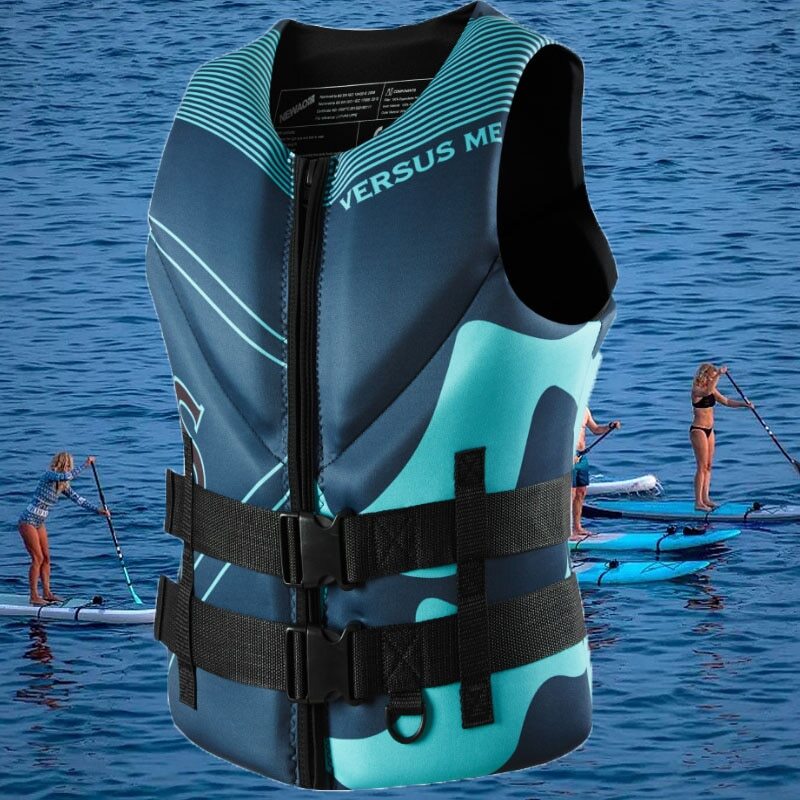 Life Jacket SuperBuoyancy Neoprene Life Jacket Surf Raft Kayak Fishing