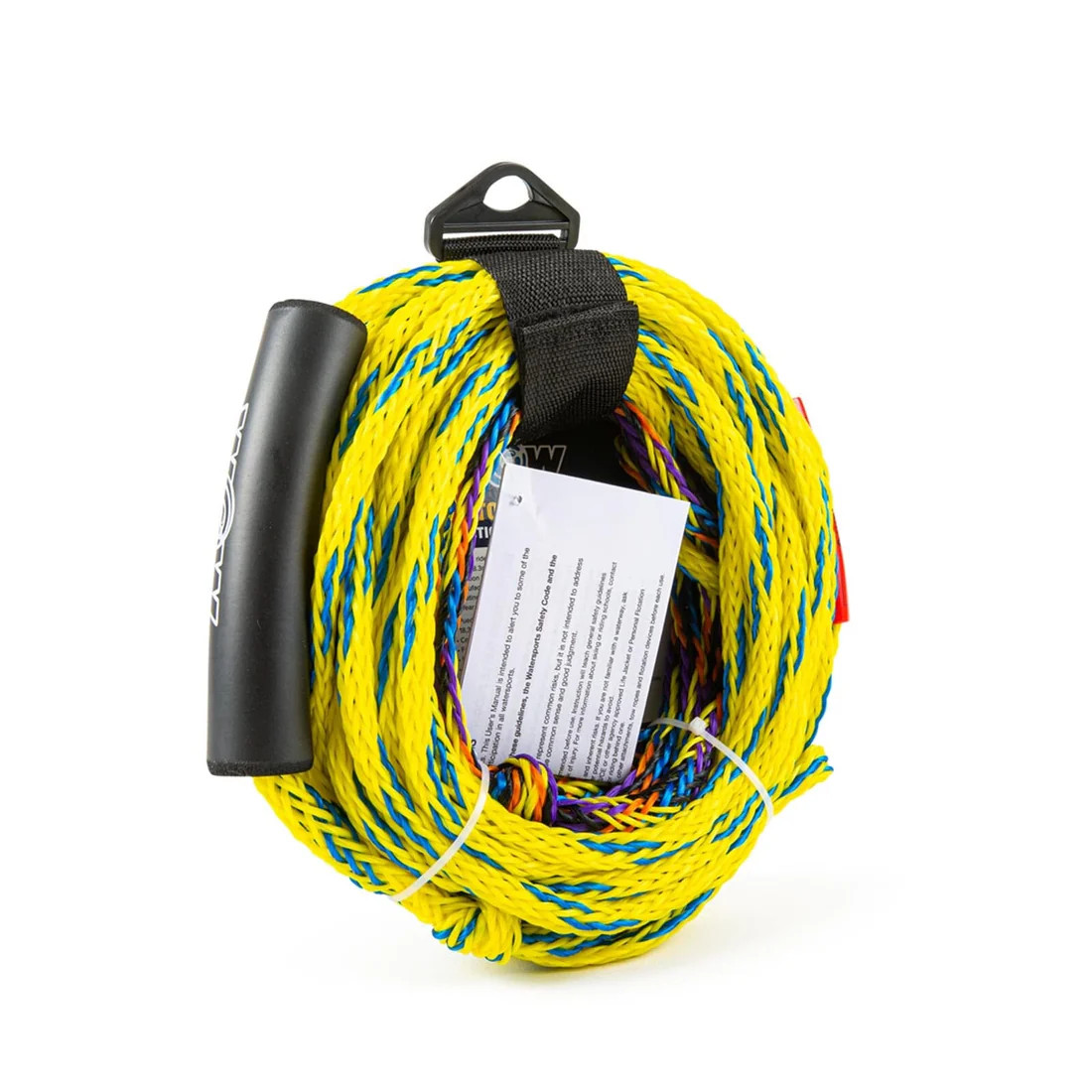 Wow 2K Deck Tube 1-2 Riders 60 Ft Uv Treated Tow Rope With Floating Handle