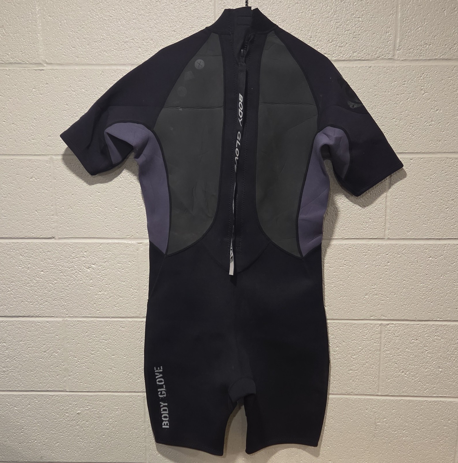 Body Glove Men’s Short Wetsuit Size XL Black Gray Purple
