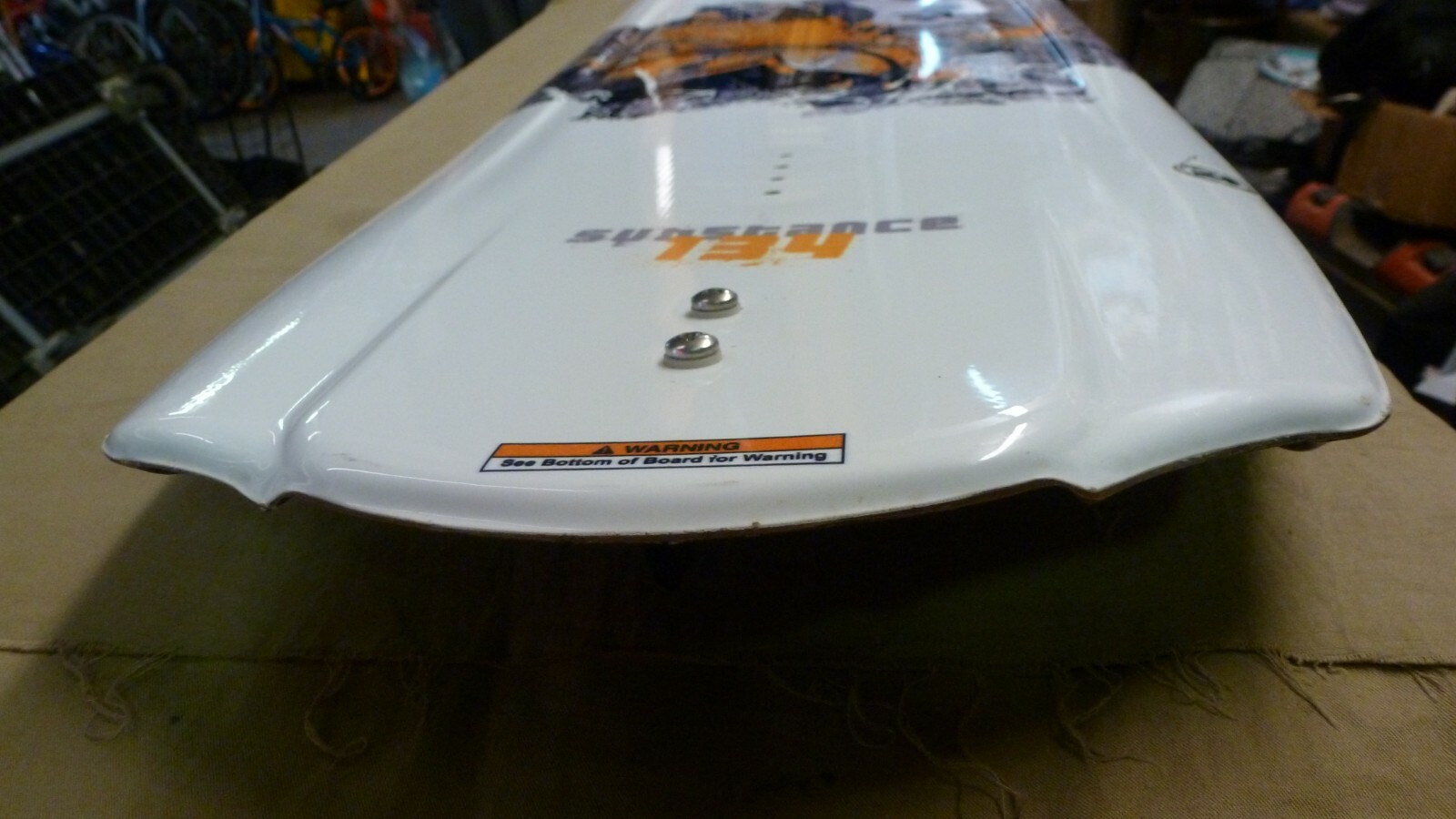 2006 Liquid Force Substance 134 Wakeboard XLR 1.0 Fins Watson Redmond Design