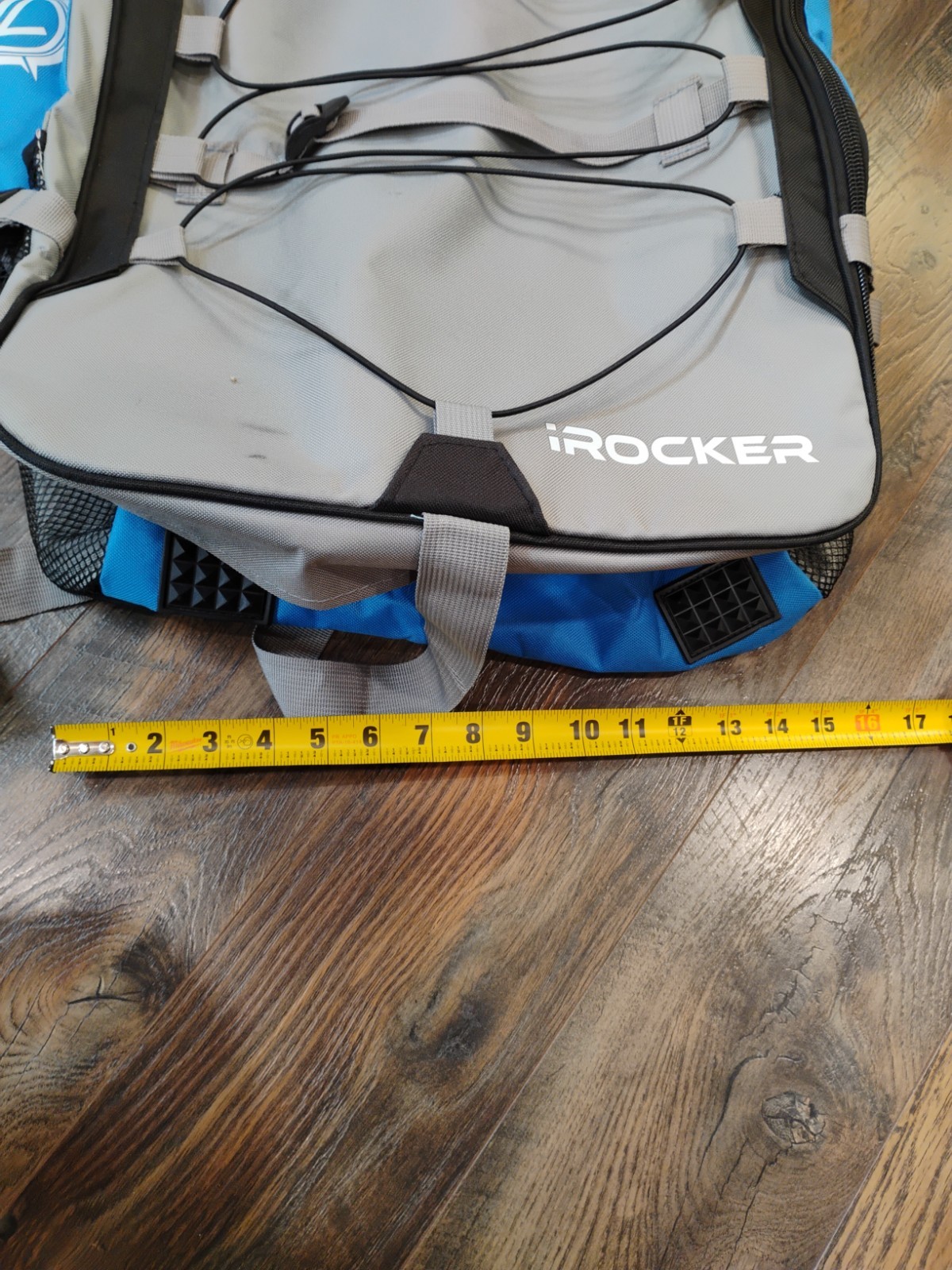 Nautical iRocker SUP Board Travel & Storage Backpack Carry Bag Blue/Black EUC