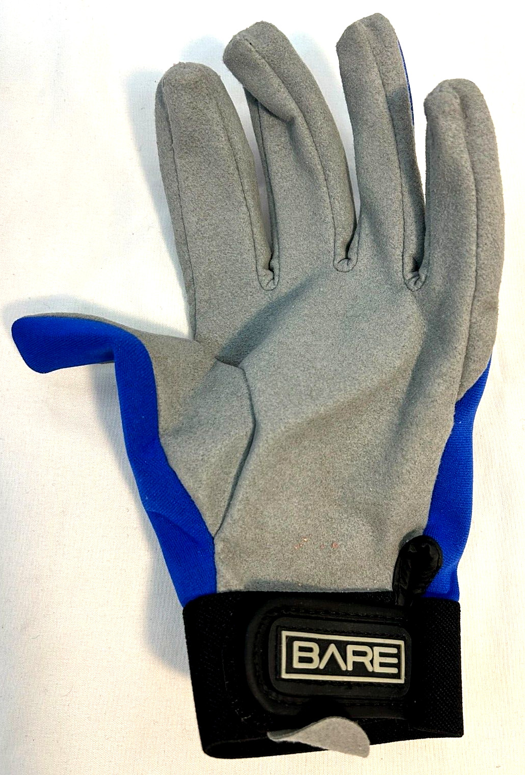 BARE ~ Diving Gloves 10200 L ~ 2mm Tropic Sports Blue/Black/Gray ~ Unisex