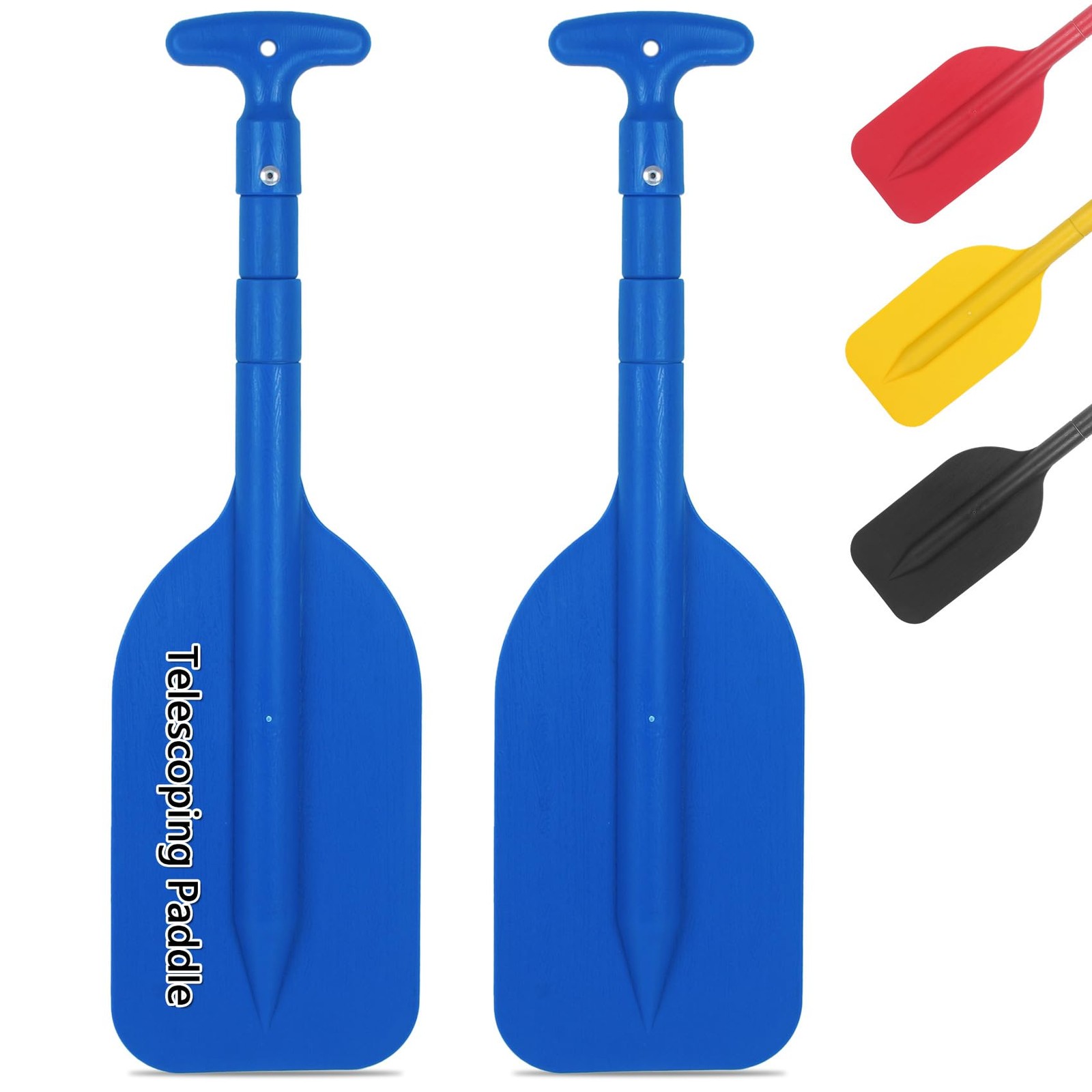 Telescoping Boat Oars 2 Pack, Emergency Paddle Collapsible Boat Paddle 21″-43…