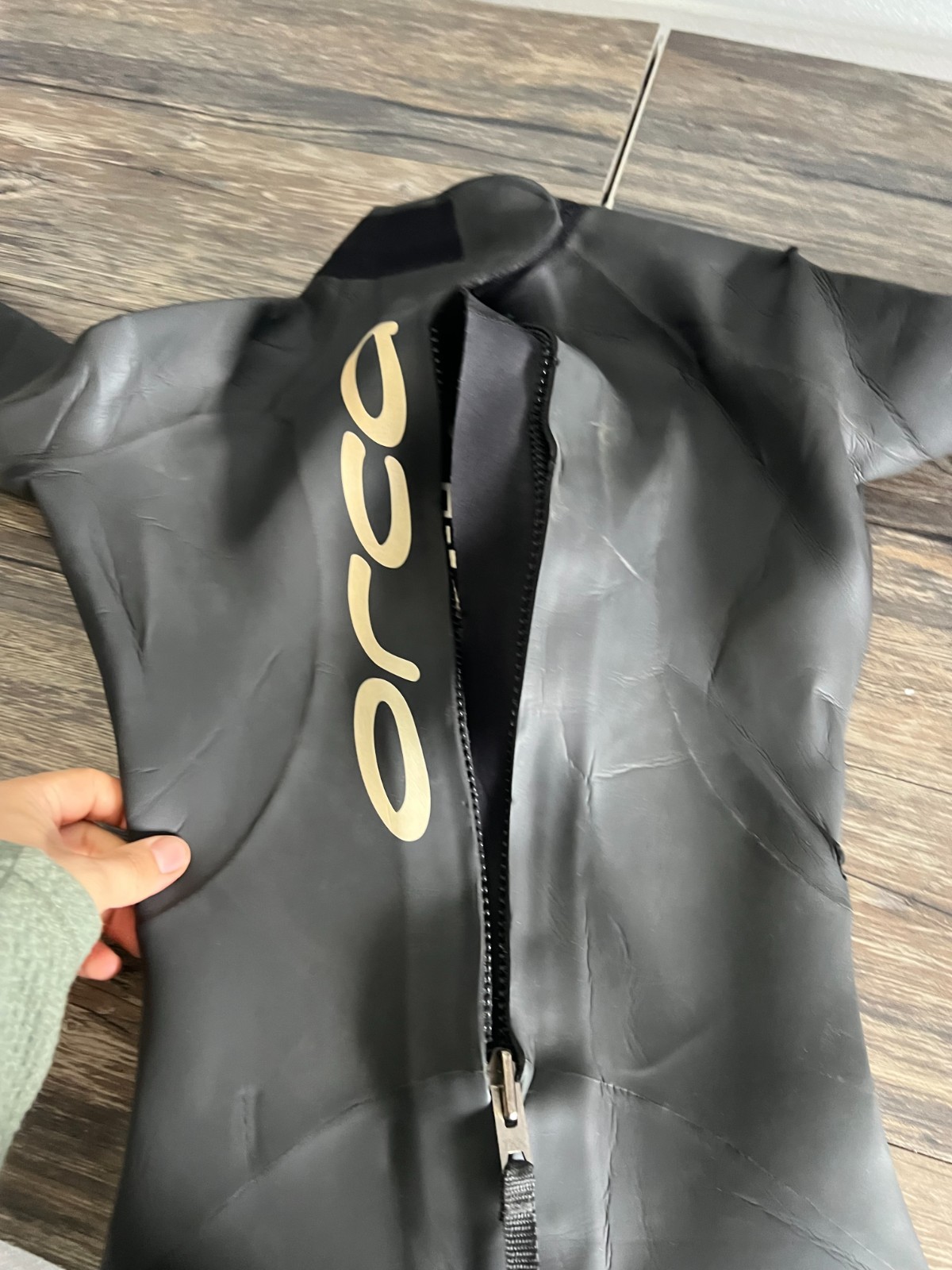 Orca Speedsuit 6.5 Wetsuit Womens Black Team In Training Full Body Triathlon