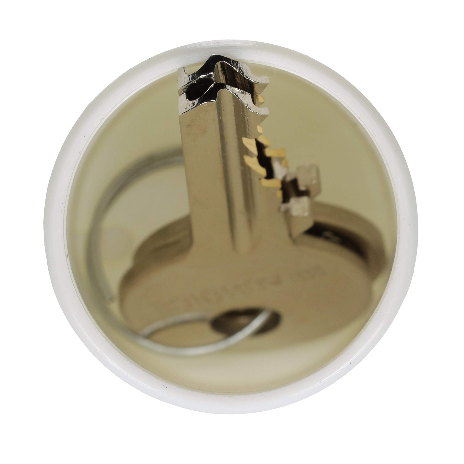11875-7 Floating Key Buoy Key Chain, for mens 1 7/64 x 2 51/64 x 5/16 Inch