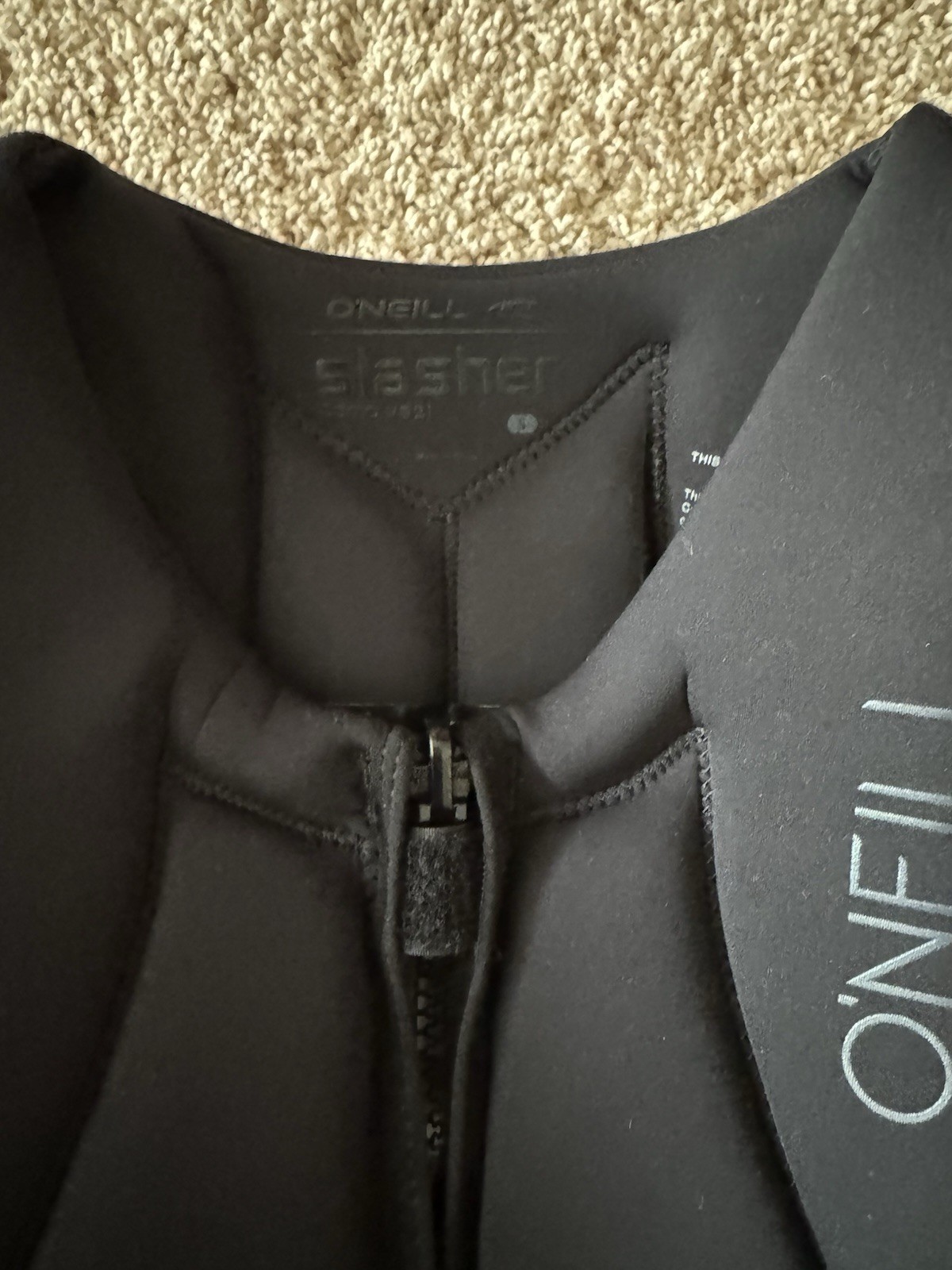 O’Neill Men’s Slasher Comp Life Vest Black/Black Small Regular