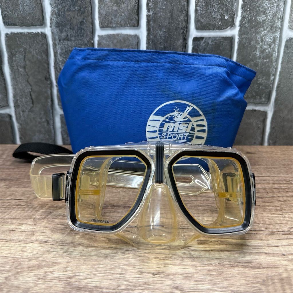 Sherwood Genesis Dive Mask with Tempered Glass & Carrying Bag