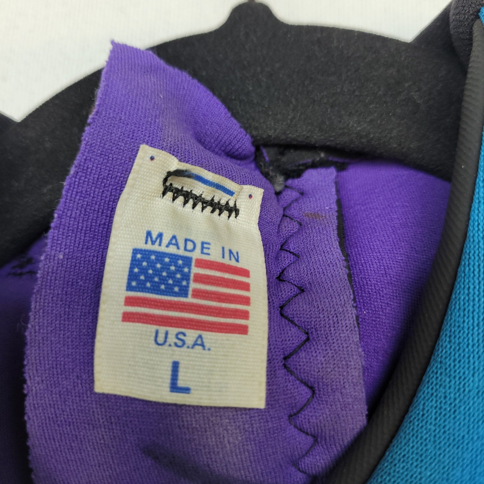 Gladiator Wetsuit Adult Large Blue Black Shorty Spring Suit Neoprene USA Made