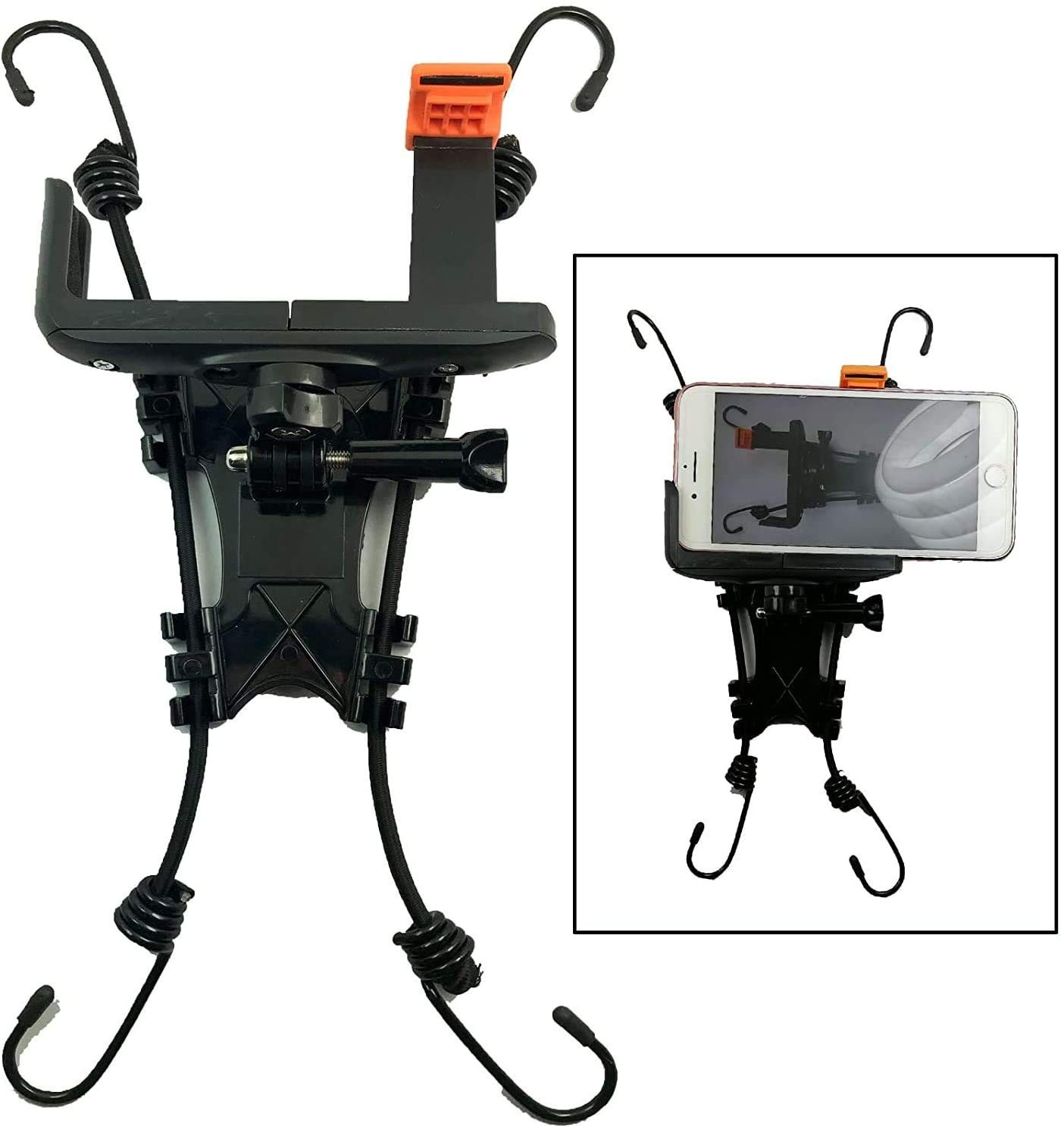Pmsanzay Fence Mount 6.02 x 5.28 x 1.57 inches (15.3 x 13.4 x 4 cm), Black