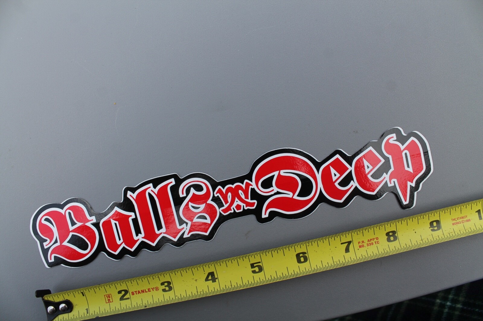 Balls Deep Boxers Punk OG BLACK FLYS Red BF1 Vintage SUNGLASSES Surfing STICKER