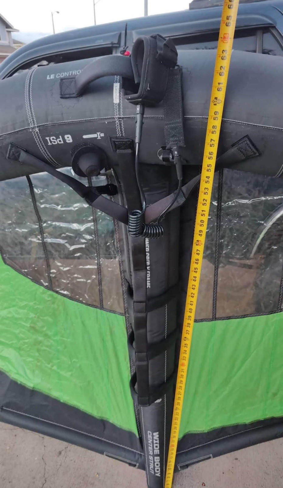 Slingshot Slingwing Classic 4.2 Inflatable Wing Kite Green/Black